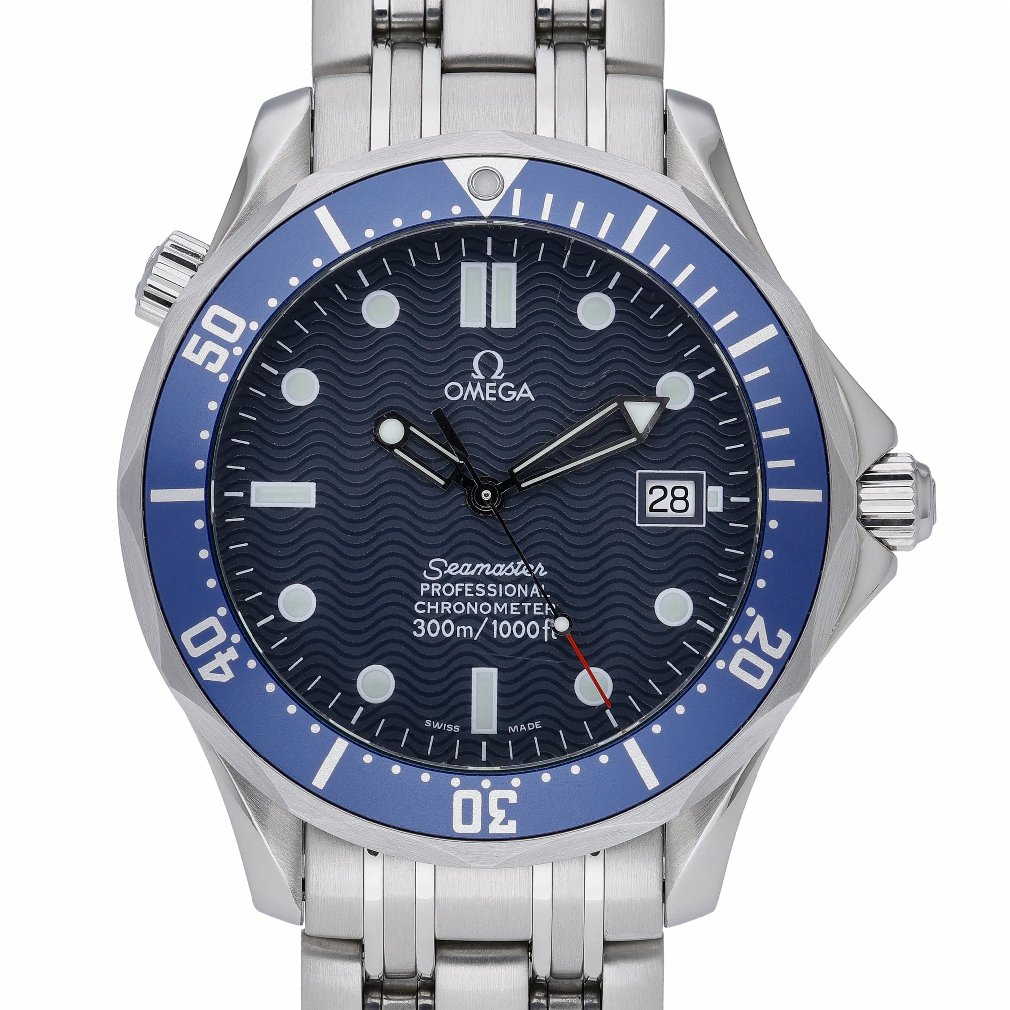 Omega Seamaster Diver 300M 2531.80.00 Blue Dial at Sonning Vintage Watches