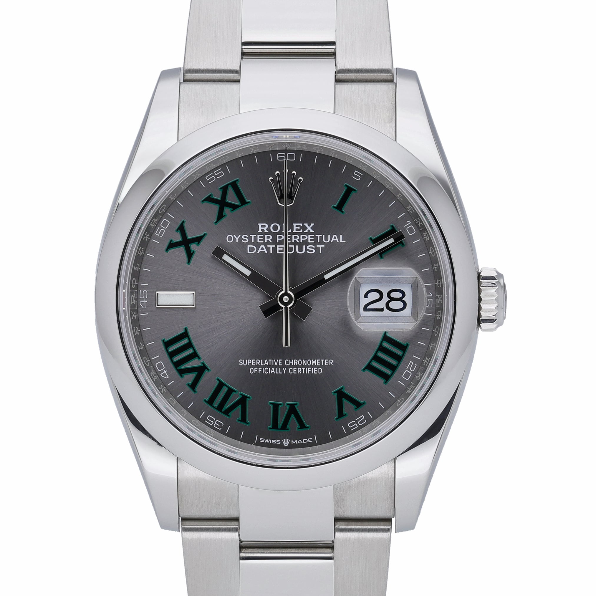 Rolex Datejust 36 126200 Grey Dial at Sonning Vintage Watches