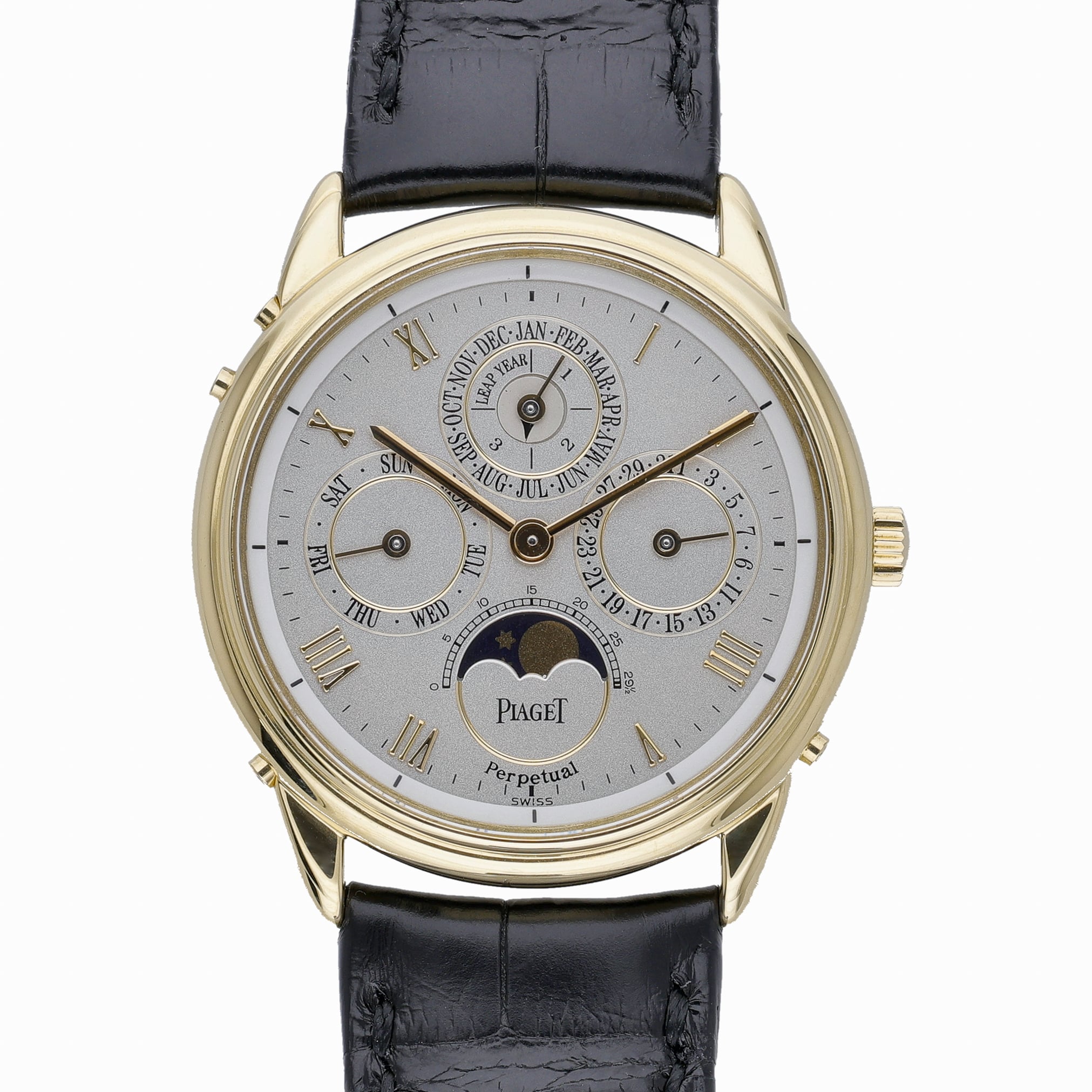 Piaget Gouverneur 15918 Silver Dial at Sonning Vintage Watches