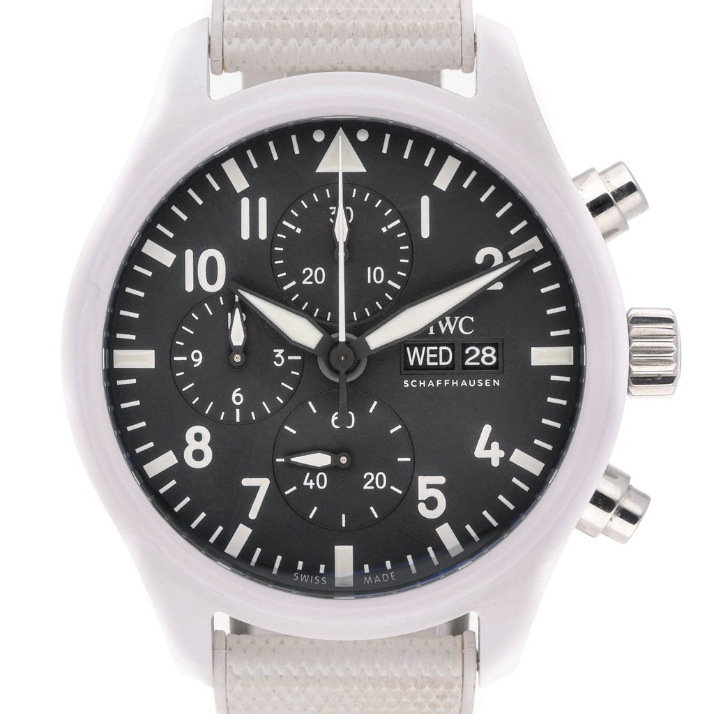 Iwc Pilot Chronograph Top Gun at Sonning Vintage Watches