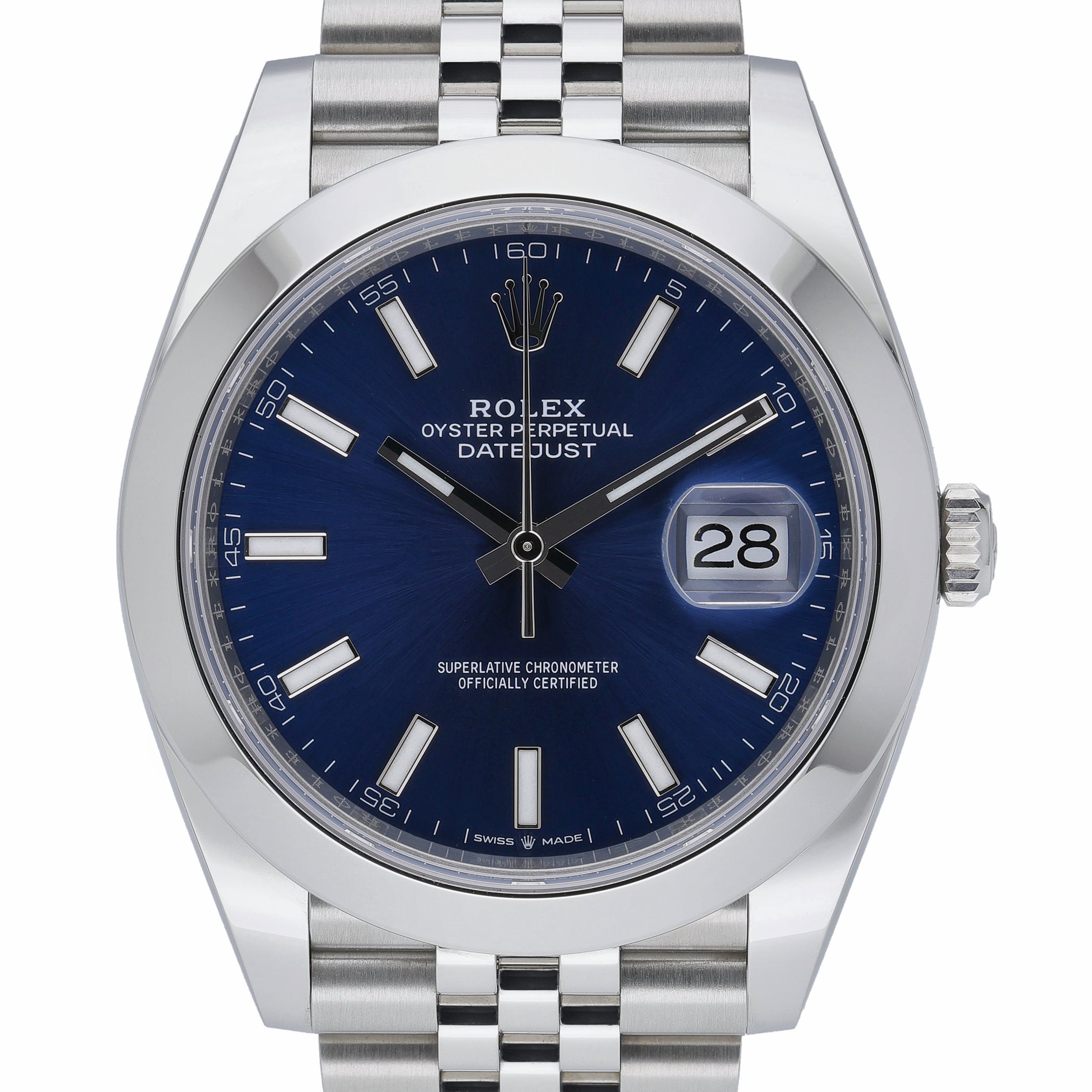 Rolex Datejust 41 126300 Blue Dial at Sonning Vintage Watches