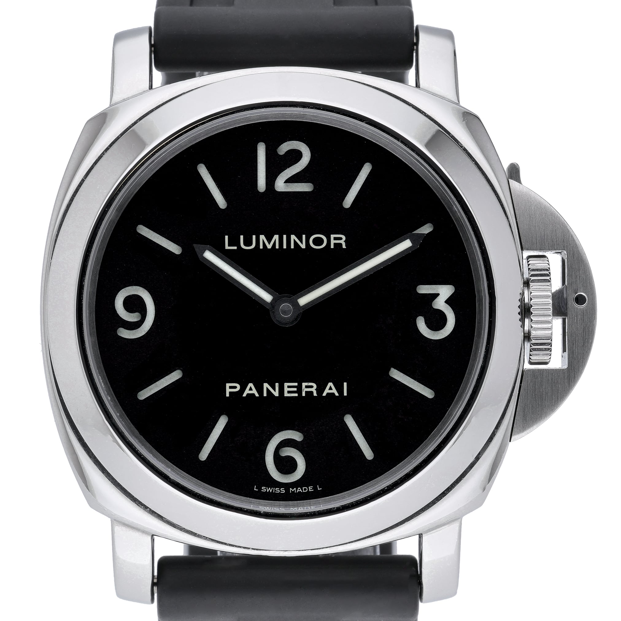 Panerai Luminor Base PAM00112 Black Dial at Sonning Vintage Watches