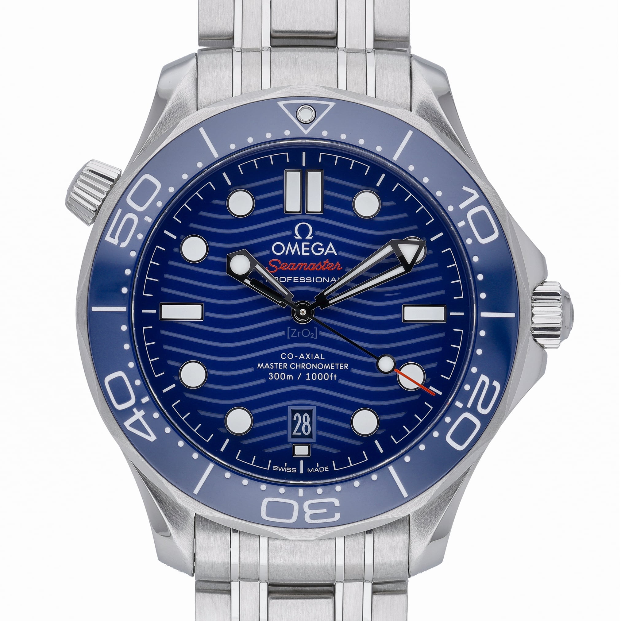 Omega Seamaster Diver 300M 210.30.42.20.03.001 Blue Dial at Sonning Vintage Watches