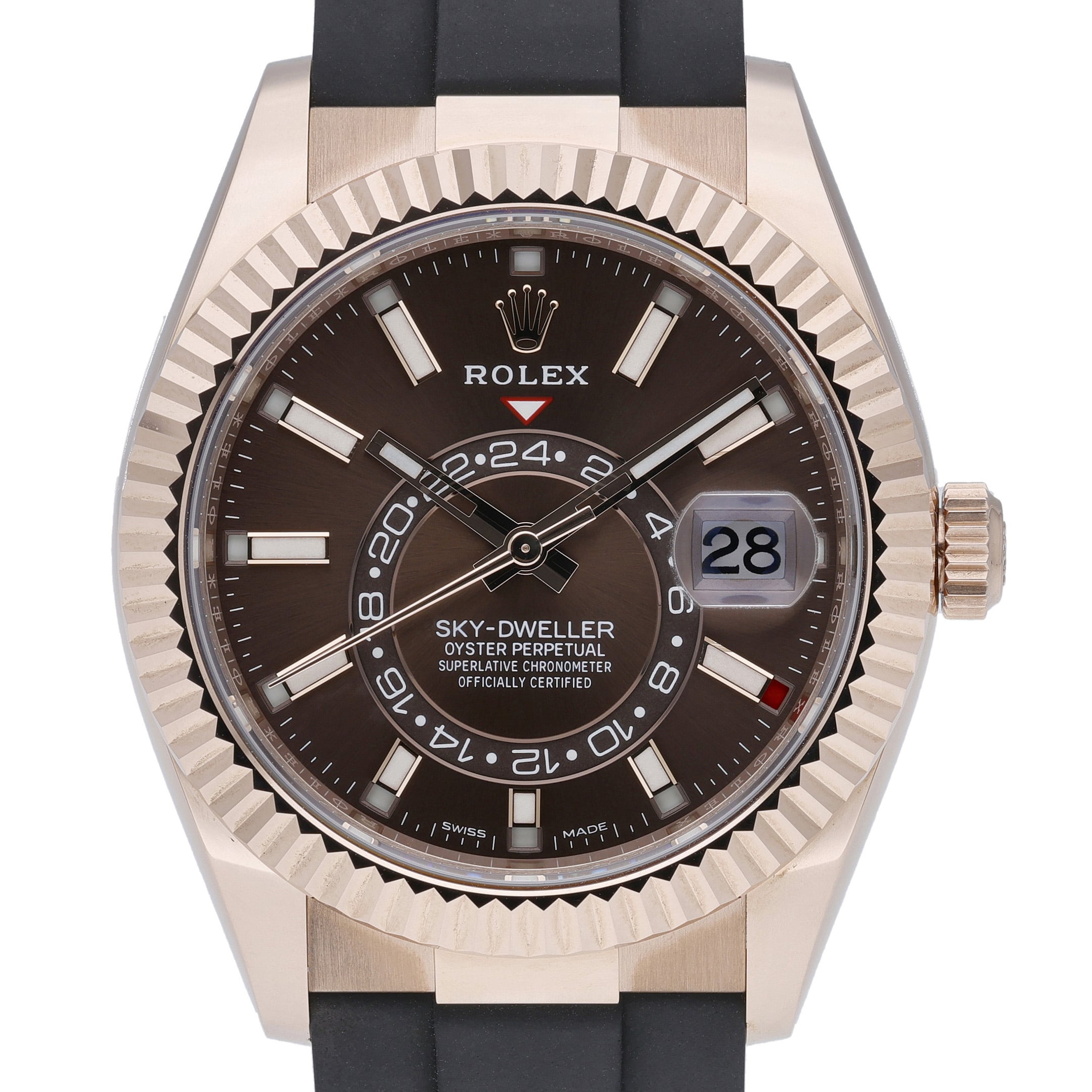 Rolex Sky-Dweller 326235 Chocolate Dial at Sonning Vintage Watches