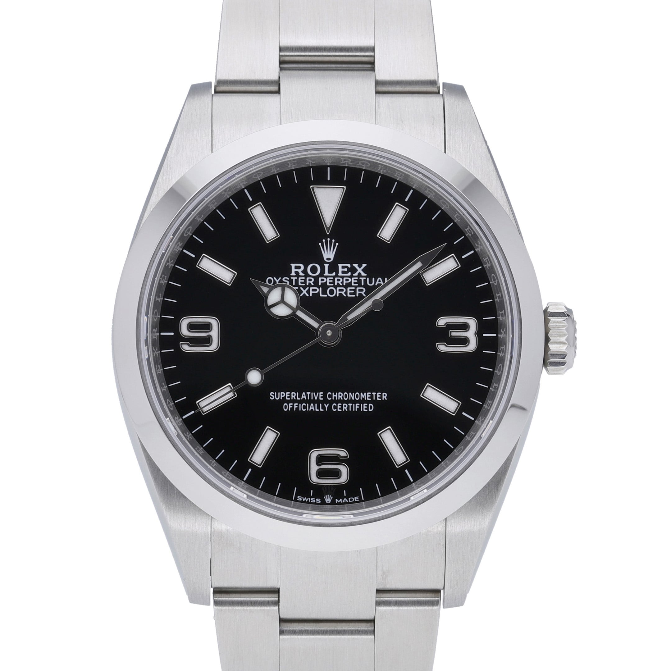 Rolex Explorer 124270 Black Dial at Sonning Vintage Watches