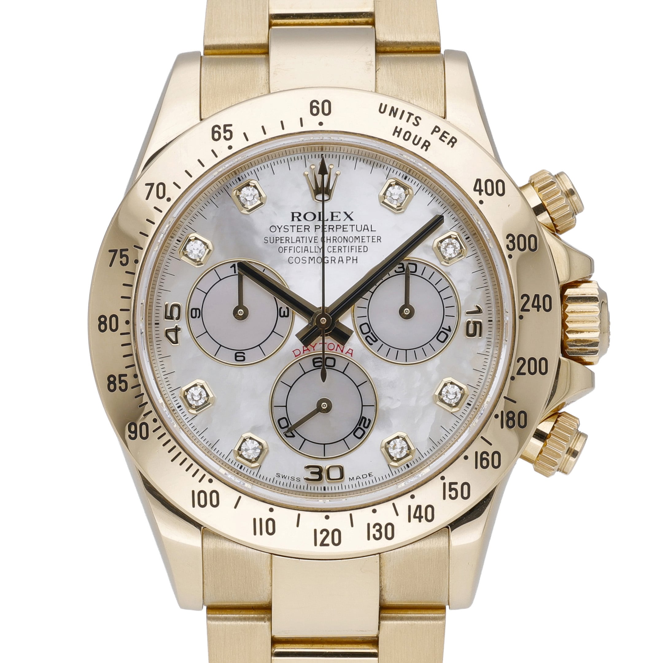 Rolex Daytona 116528 White Dial at Sonning Vintage Watches