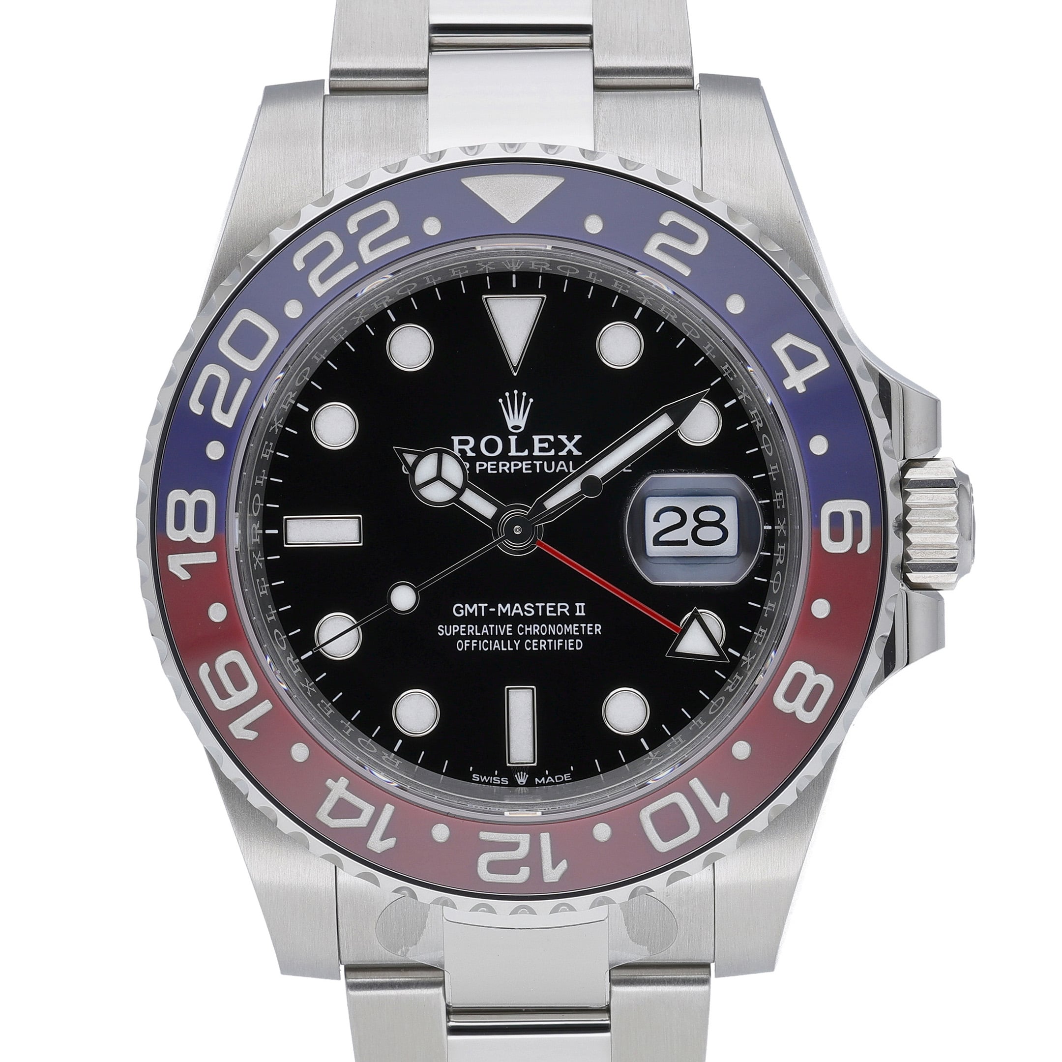 Rolex Gmt-Master II 126710BLRO Black Dial at Sonning Vintage Watches