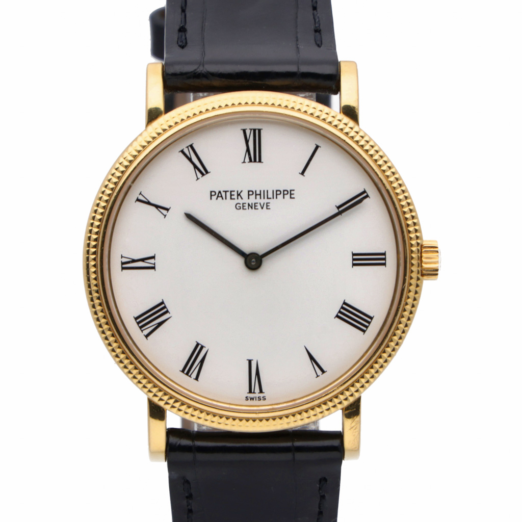 Patek Philippe Calatrava 5120J-001 White Dial at Sonning Vintage Watches