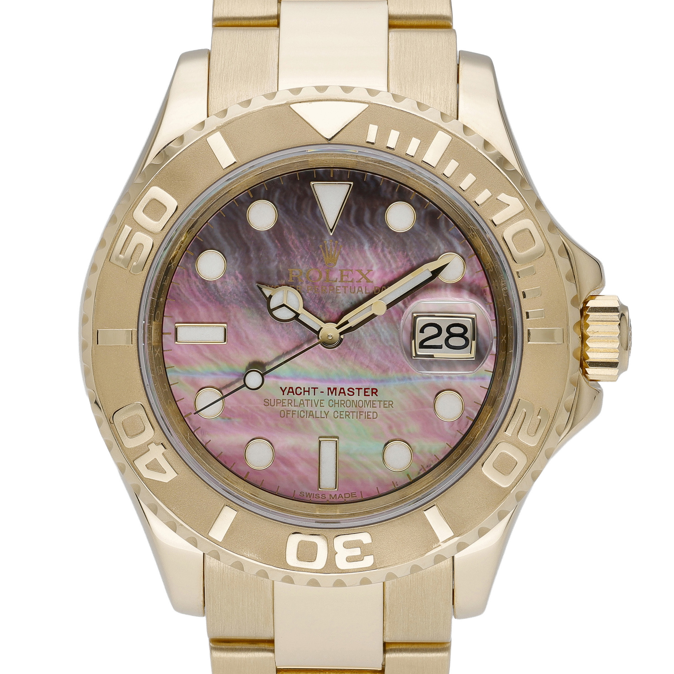 Rolex Yacht-Master 40 16628 Tahitian Dial at Sonning Vintage Watches
