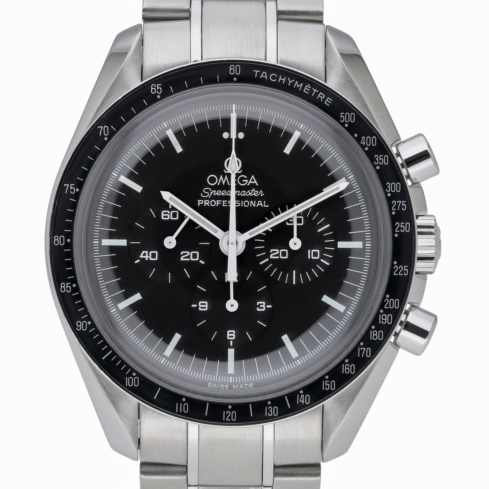 Omega Speedmaster 3750 5000 Black Dial at Sonning Vintage Watches
