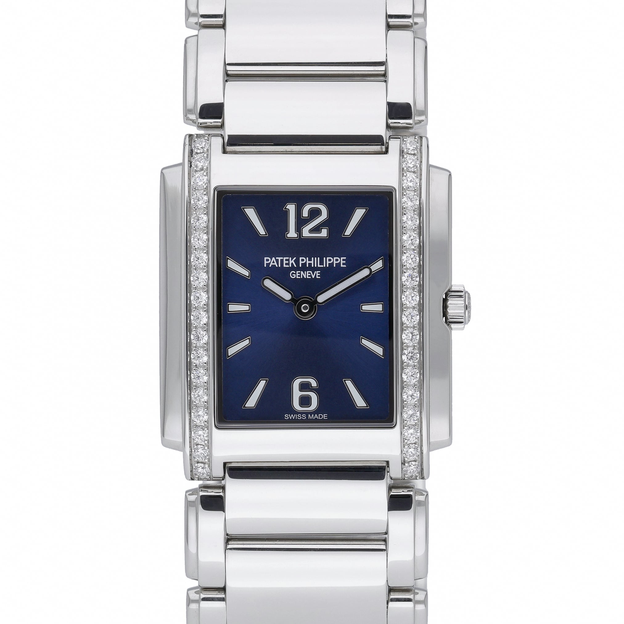 Patek Philippe Twenty-4 4910/1200A-001 Blue Dial at Sonning Vintage Watches