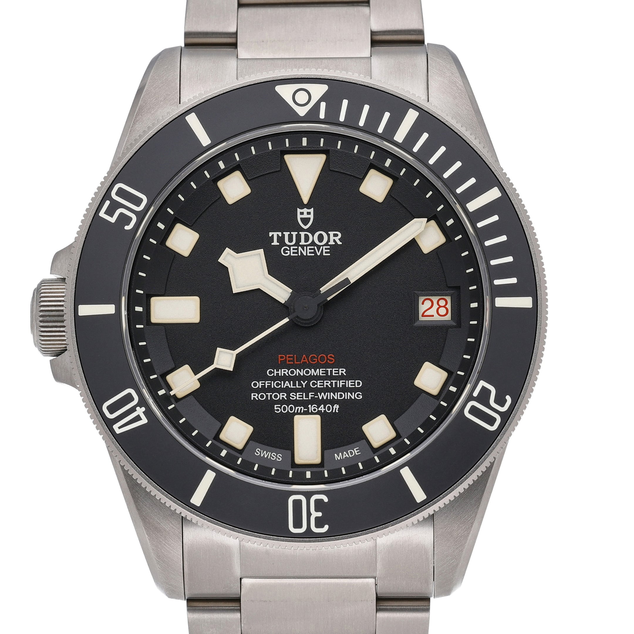 Tudor Pelagos 25610TNL Black Dial at Sonning Vintage Watches