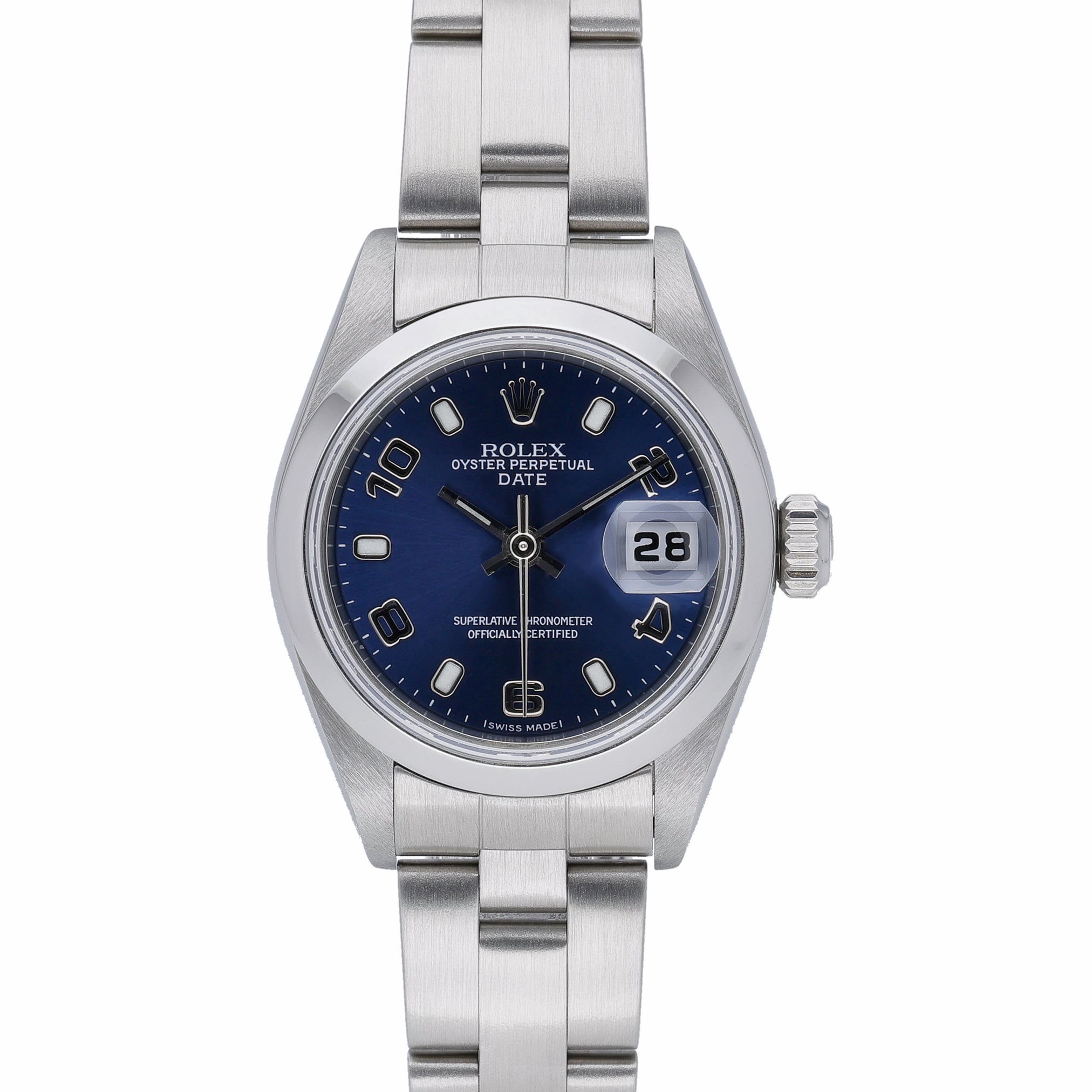 Rolex Date 79160 Blue Dial at Sonning Vintage Watches