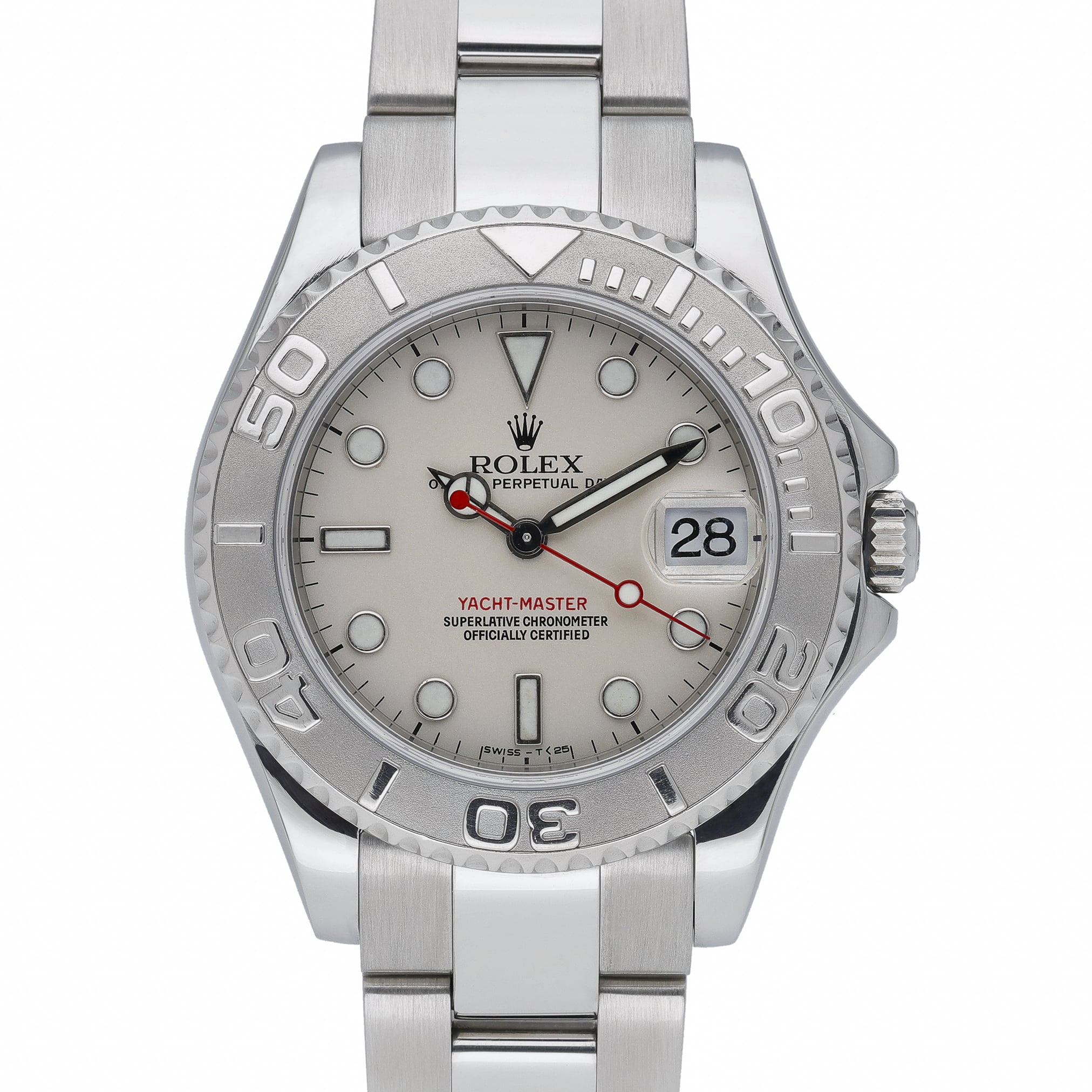 Rolex Yacht-Master  168622 Silver Dial at Sonning Vintage Watches
