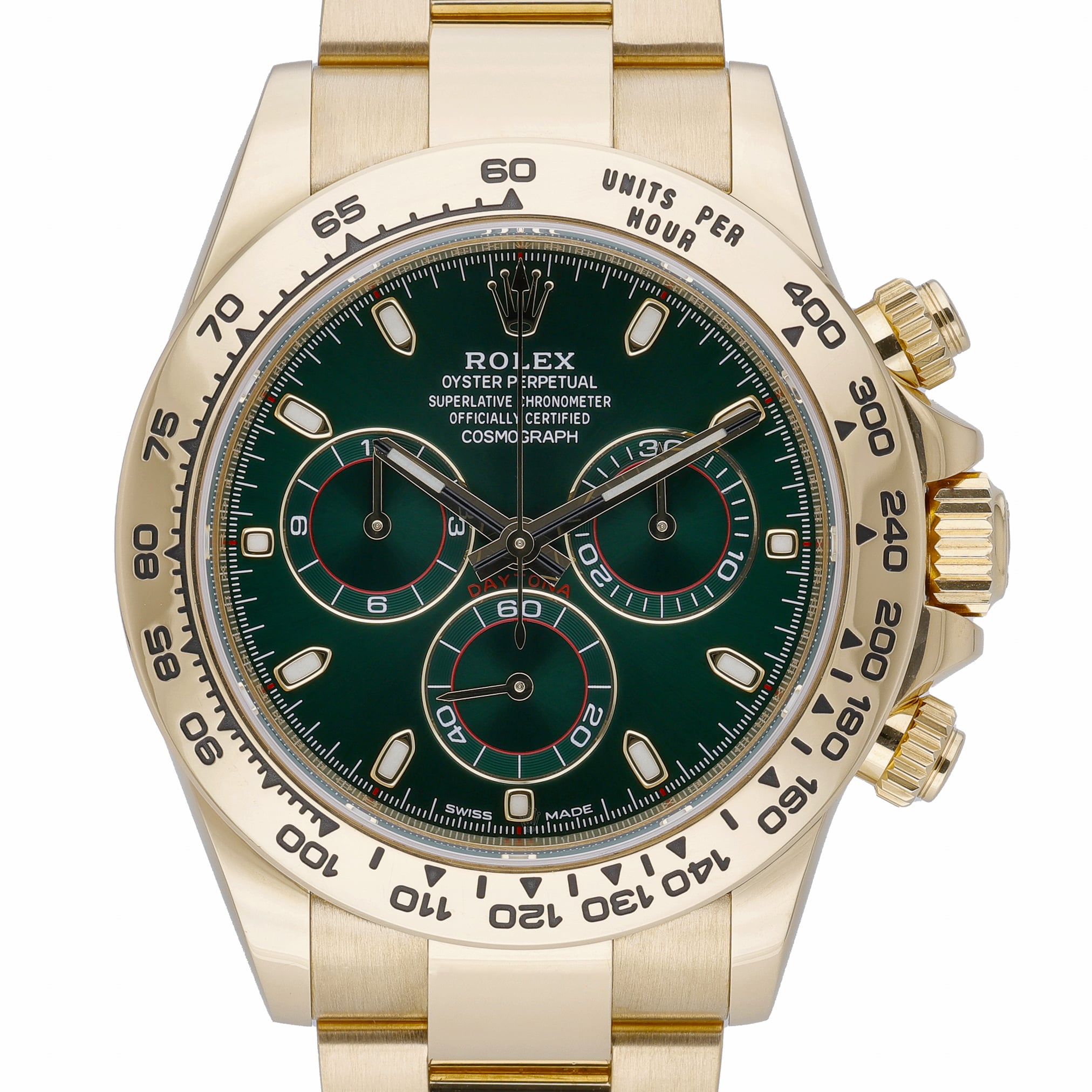 Rolex Daytona 116508 Green Dial at Sonning Vintage Watches