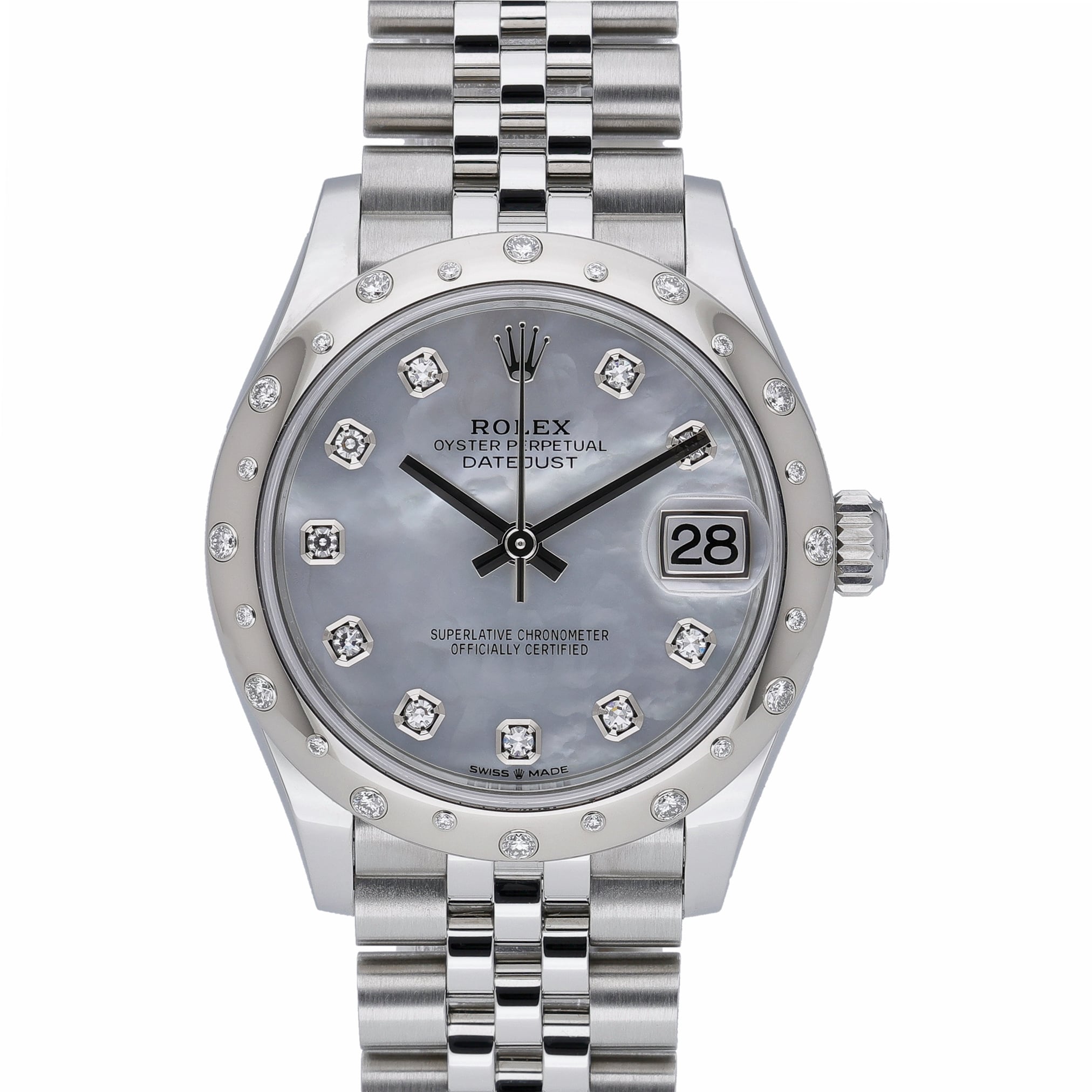 Rolex Datejust 278344RBR Mother of Pearl Dial at Sonning Vintage Watches