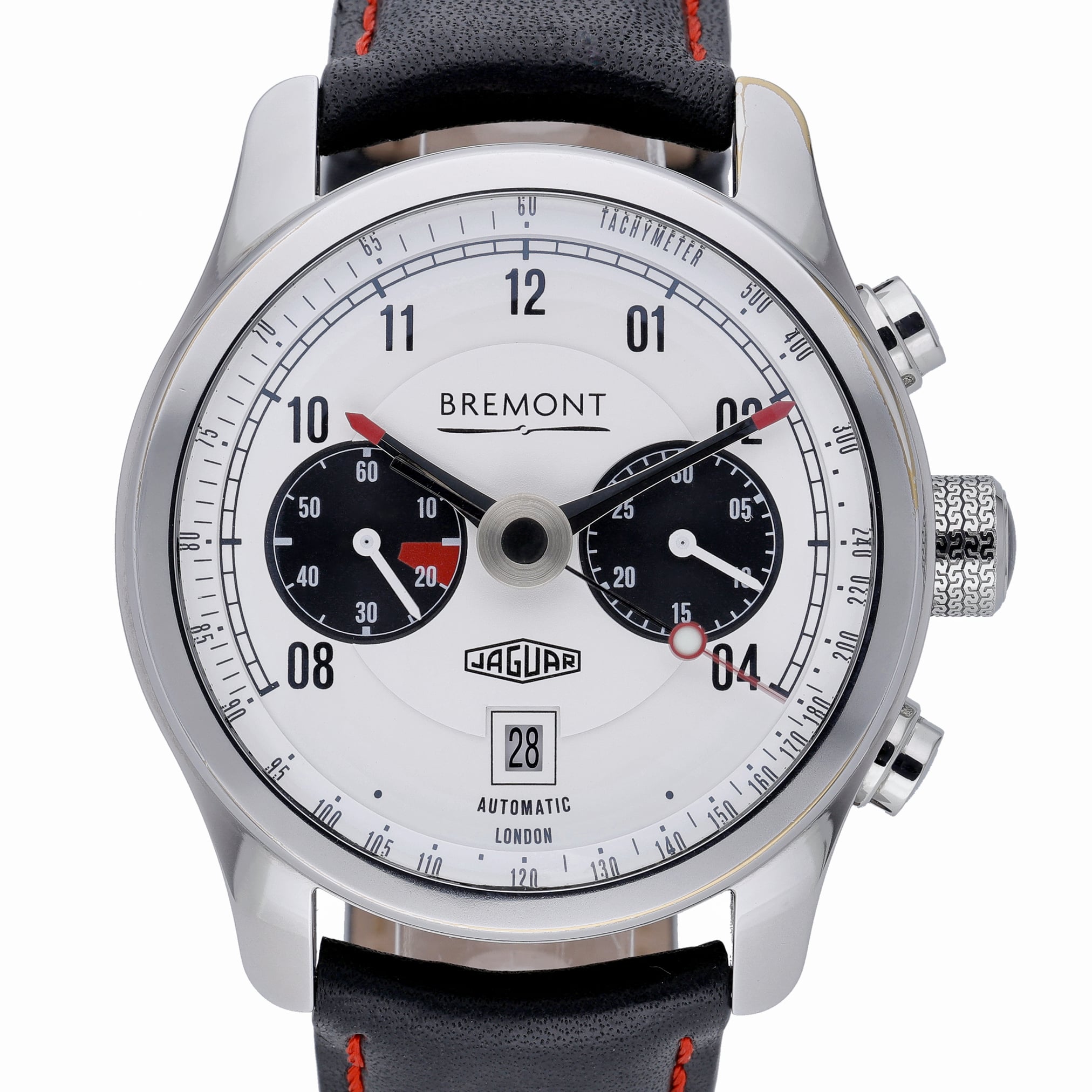Bremont Jaguar BJ-11/WH White Dial at Sonning Vintage Watches