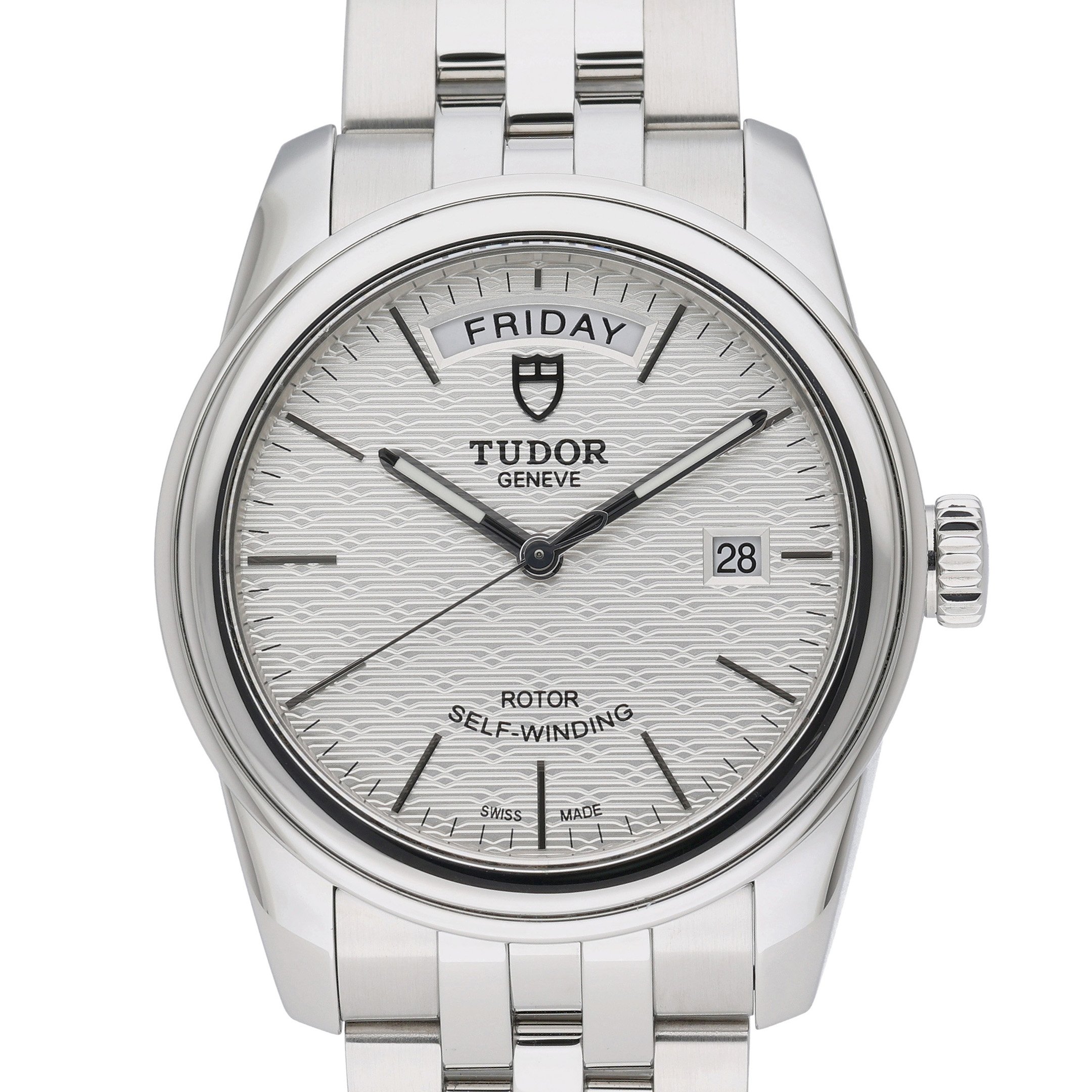 Tudor Glamour Day-Date at Sonning Vintage Watches