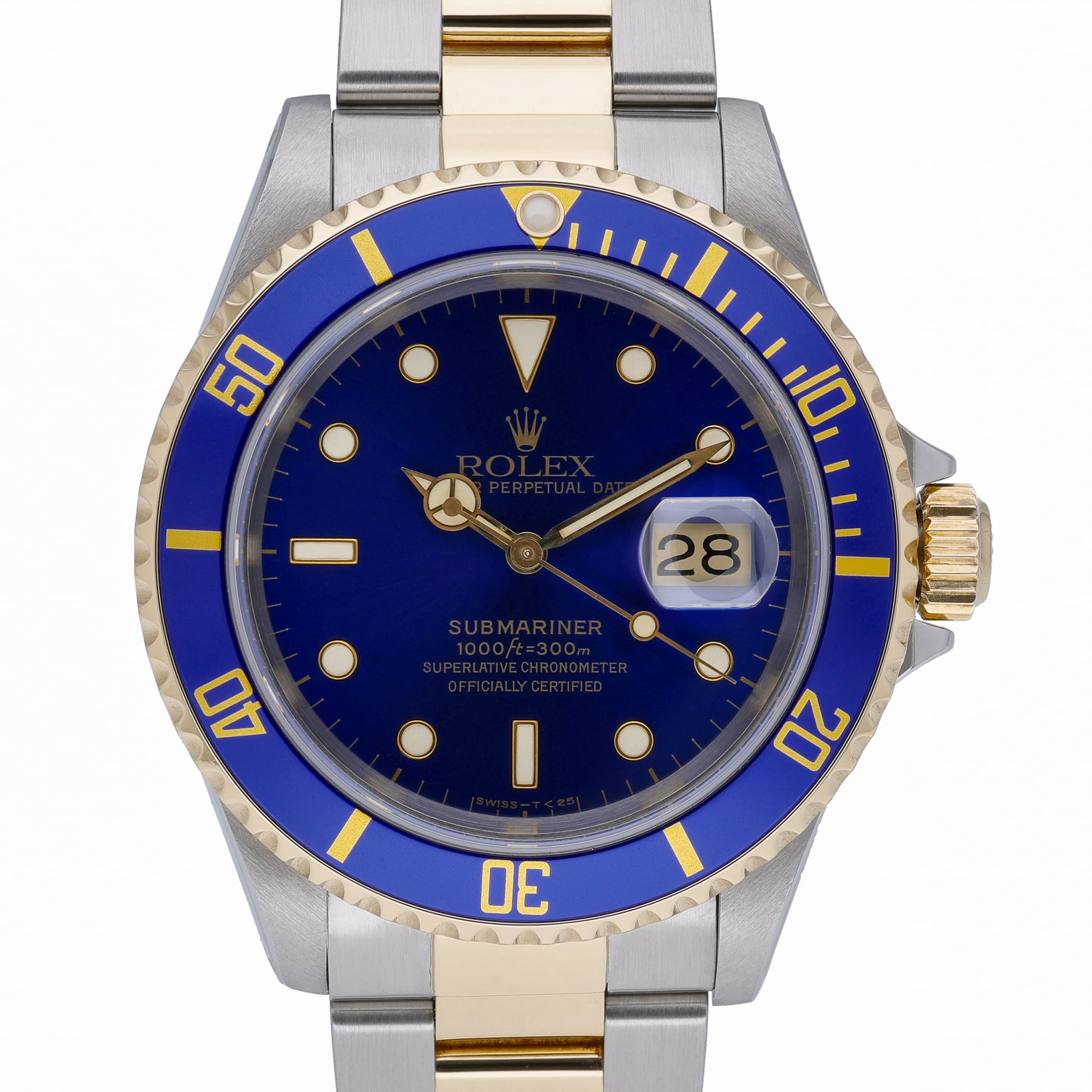 Rolex Submariner 16613LB Blue Dial at Sonning Vintage Watches
