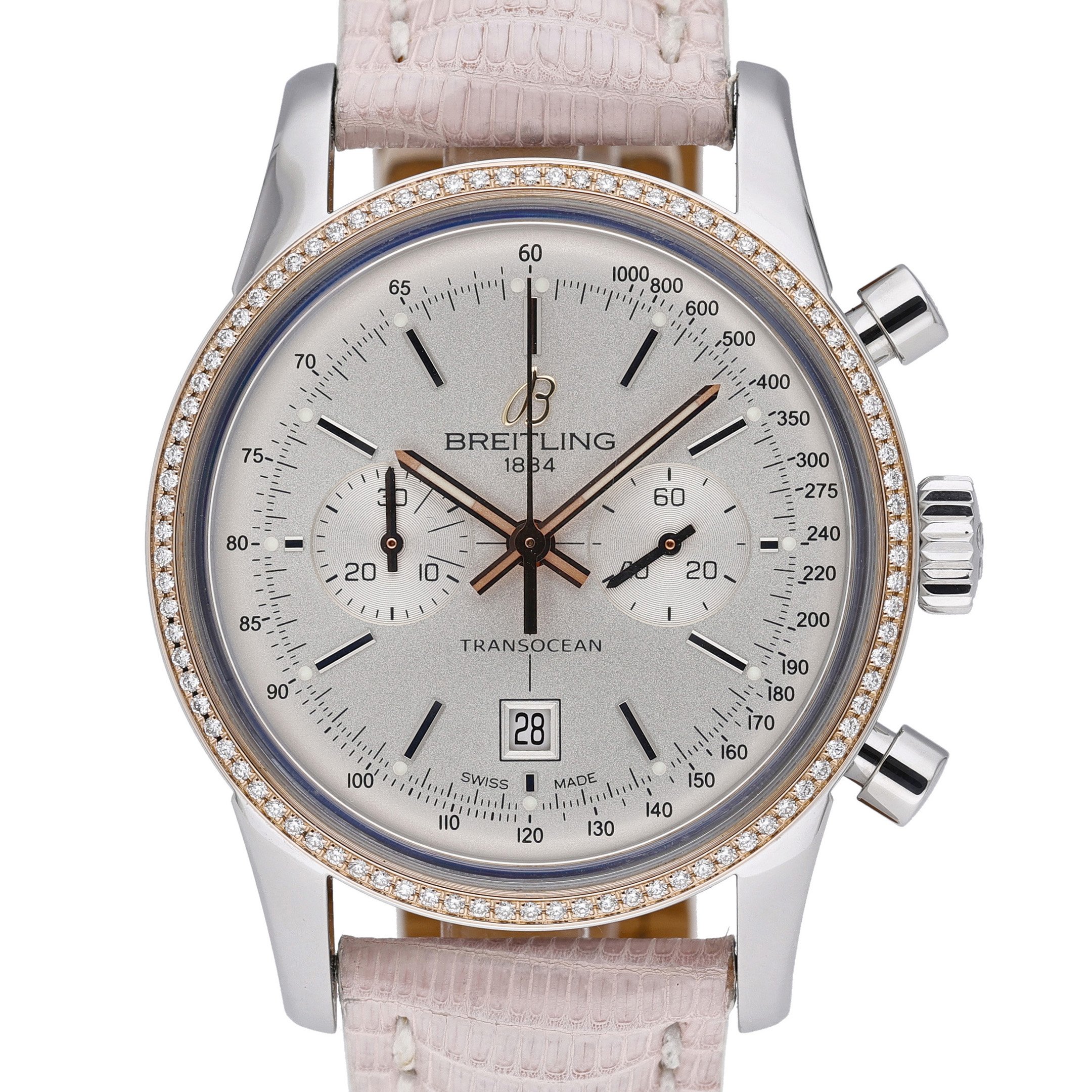 Breilting Transocean Chronograph 38 at Sonning Vintage Watches