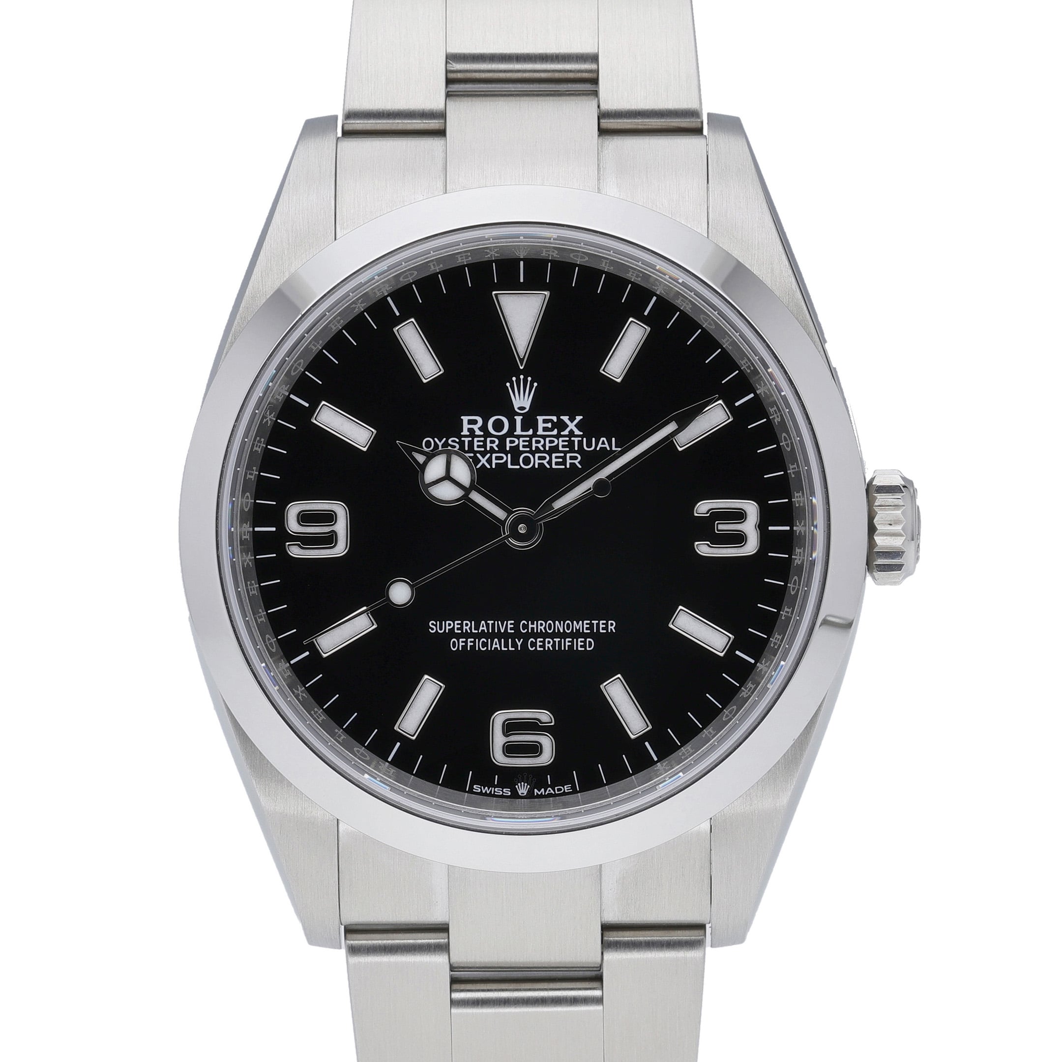 Rolex Explorer 124270 Black Dial at Sonning Vintage Watches