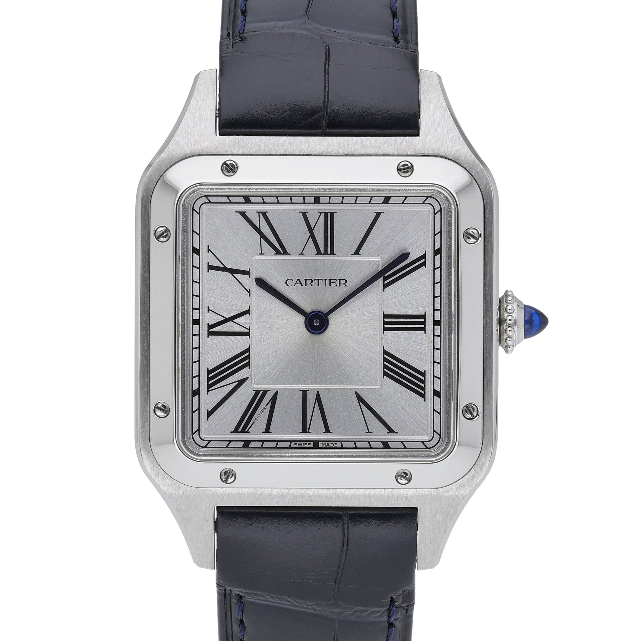 Cartier Santos Dumont WSSA0085 Silver Dial at Sonning Vintage Watches