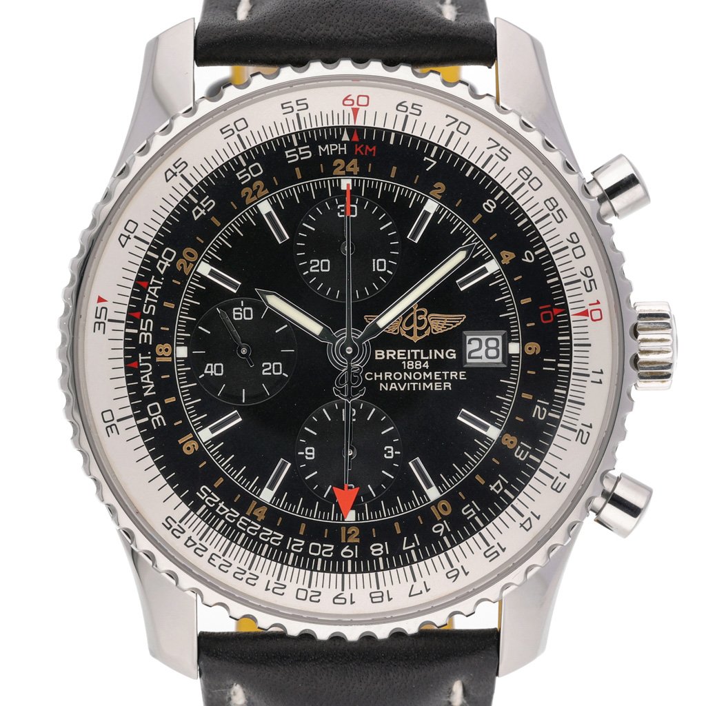 Breitling Navitimer World at Sonning Vintage Watches