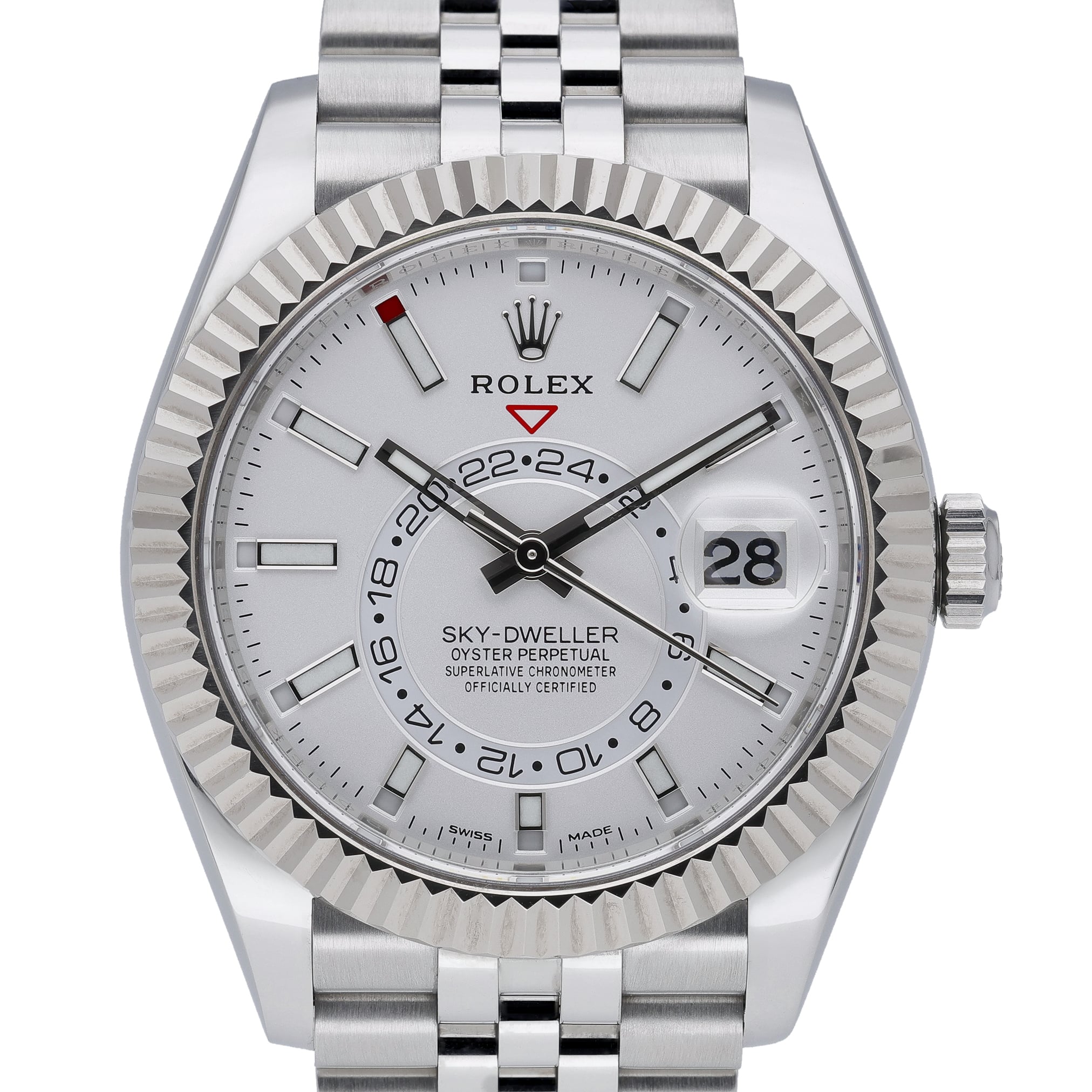 Rolex Sky Dweller  326934 White Dial at Sonning Vintage Watches