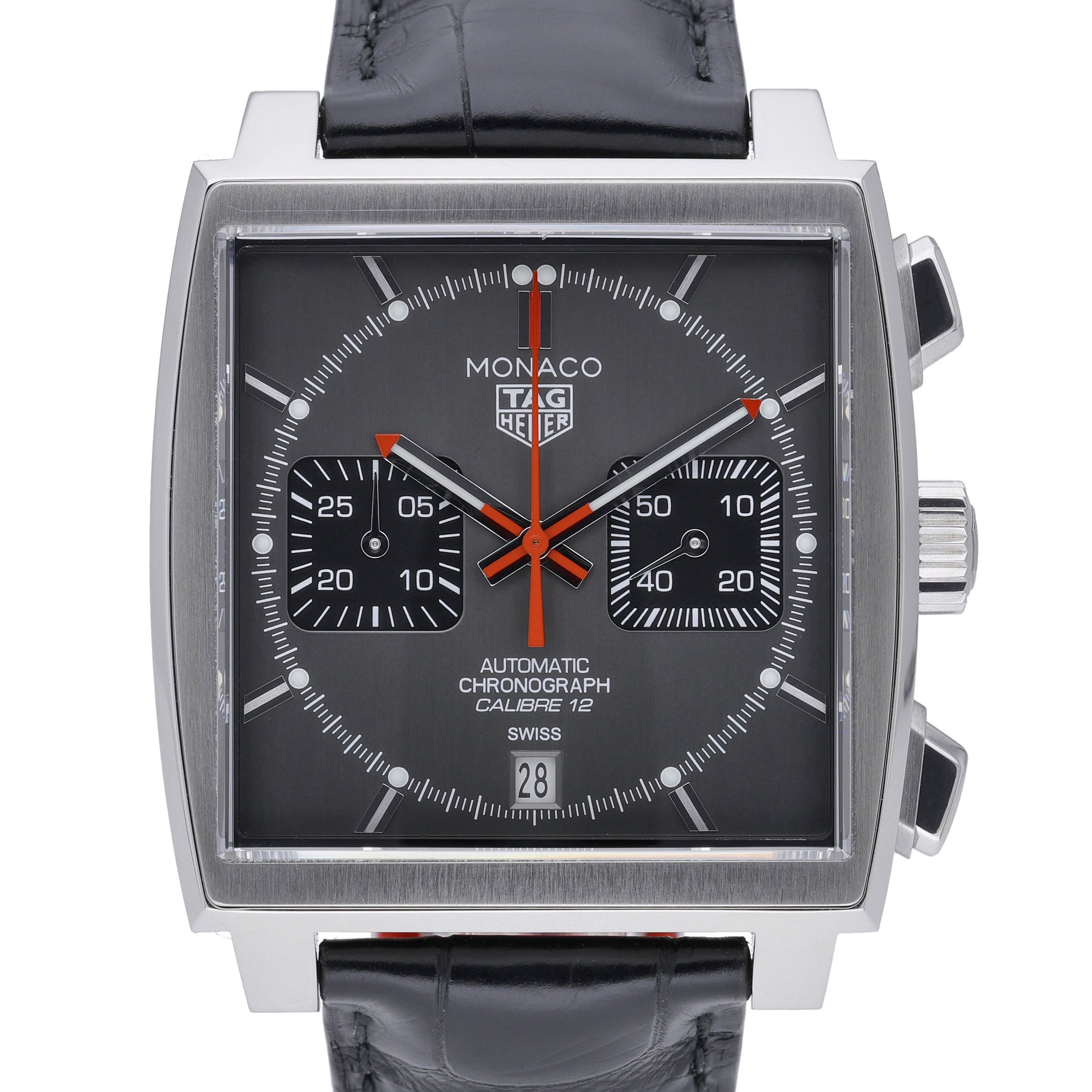 Tag Heuer Monaco Calibre 12 at Sonning Vintage Watches