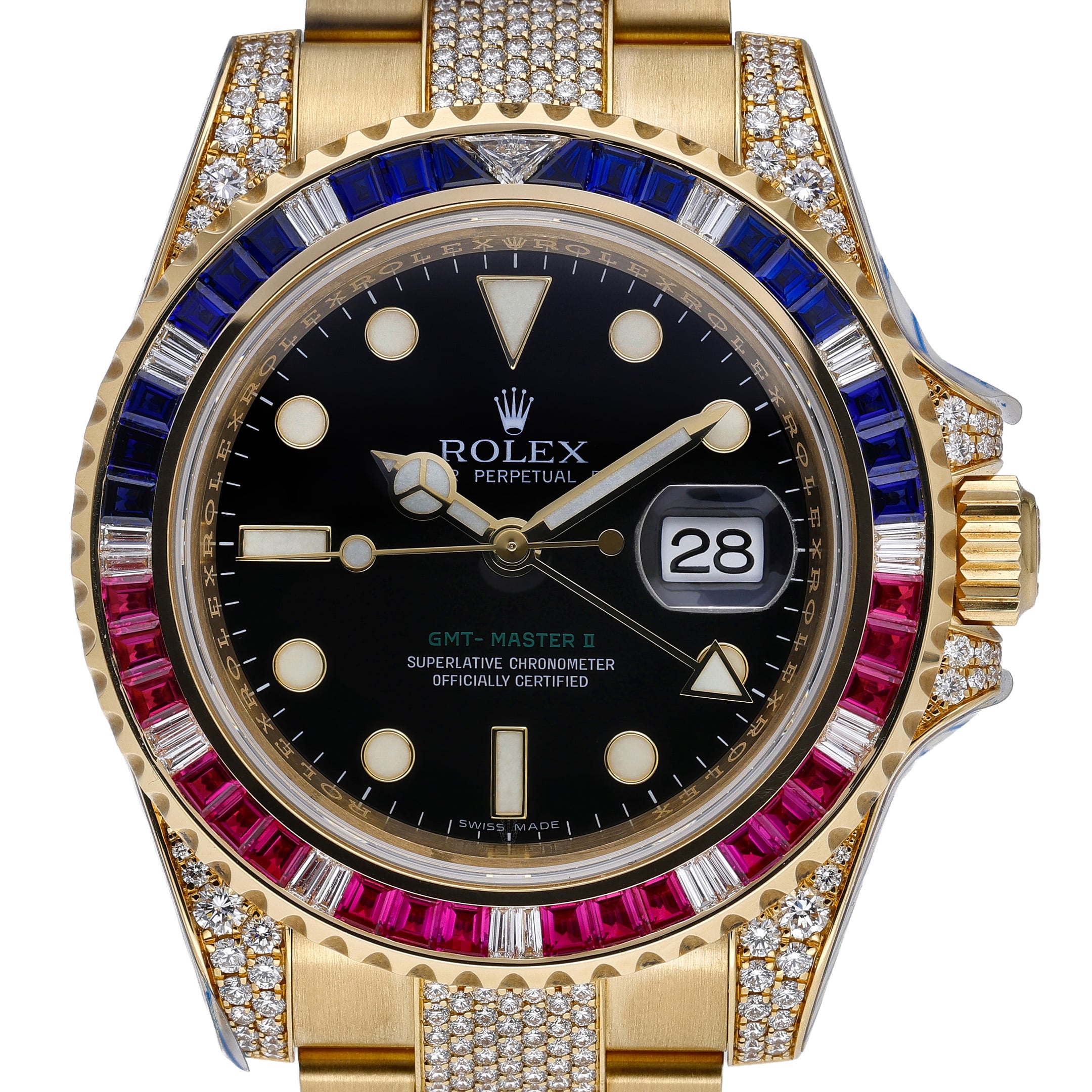 Rolex Gmt-Master II 116758SARU Black Dial at Sonning Vintage Watches