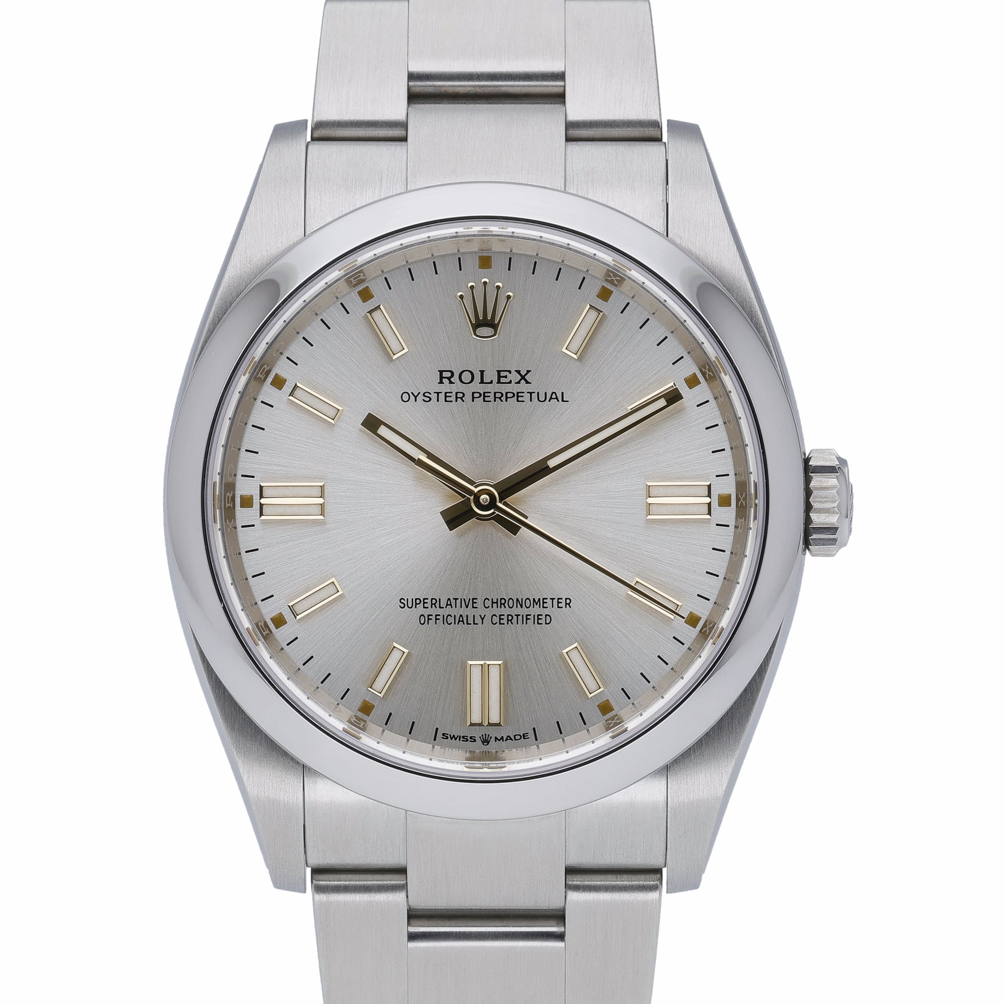 Rolex Oyster Perpetual 36 126000 Silver Dial at Sonning Vintage Watches