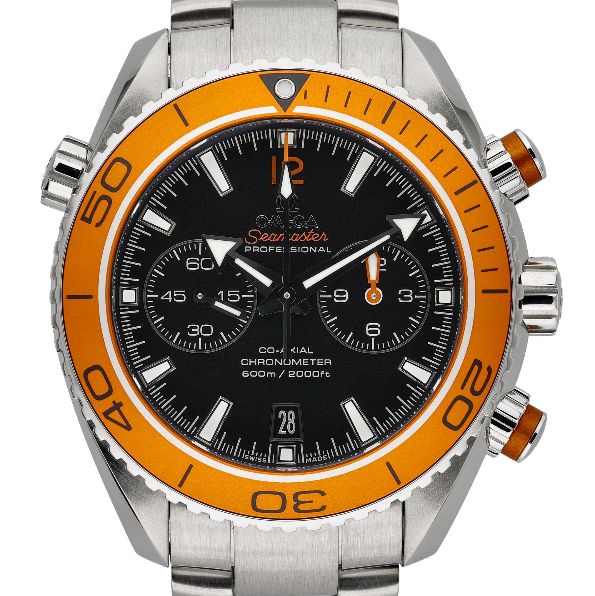 Omega Seamaster Planet Ocean Chronograph at Sonning Vintage Watches