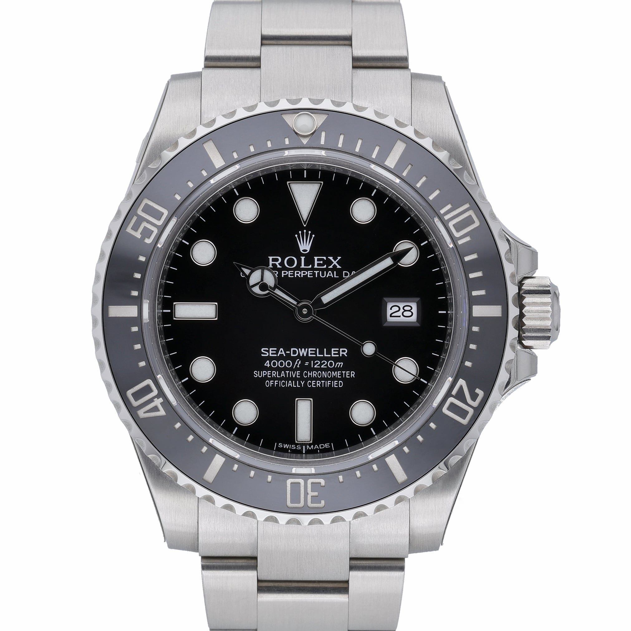 Rolex Sea-Dweller 4000 116600 Black Dial at Sonning Vintage Watches