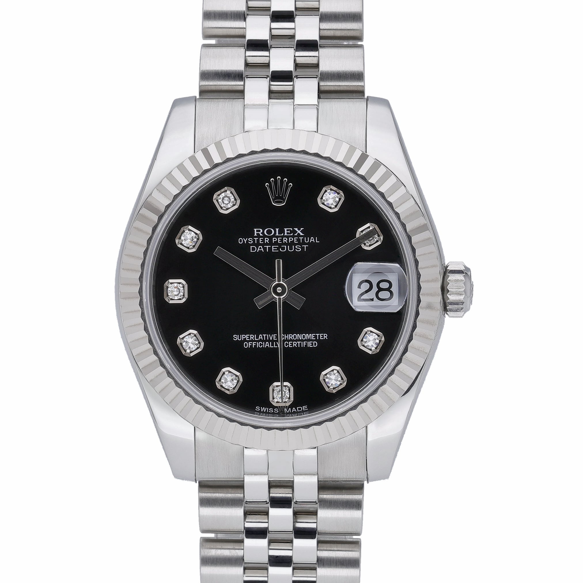Rolex Datejust  178274 Black Dial at Sonning Vintage Watches