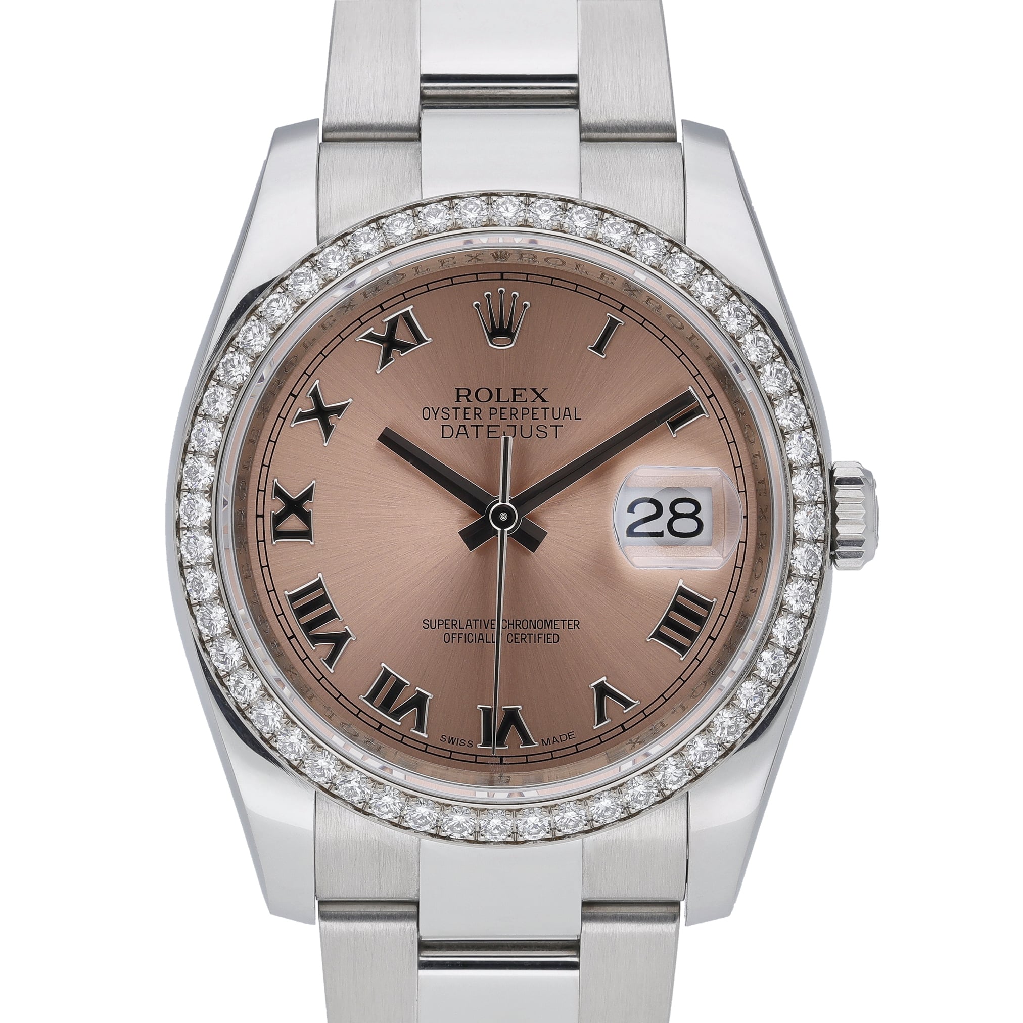 Rolex Datejust 116244 Salmon Dial at Sonning Vintage Watches