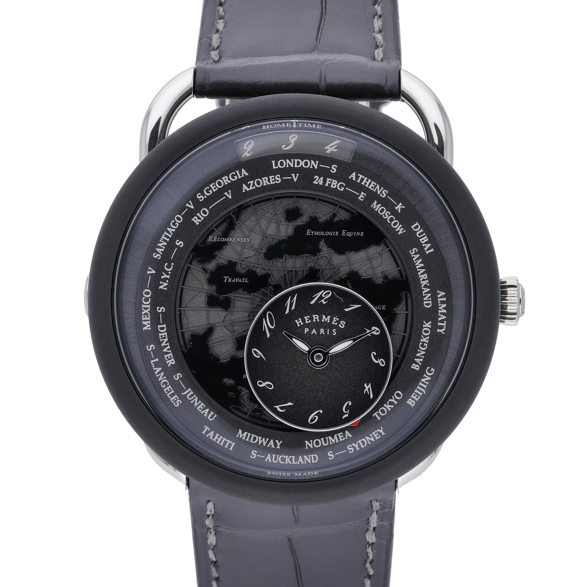 Hermès Arceau Le Temps Voyageur at Sonning Vintage Watches