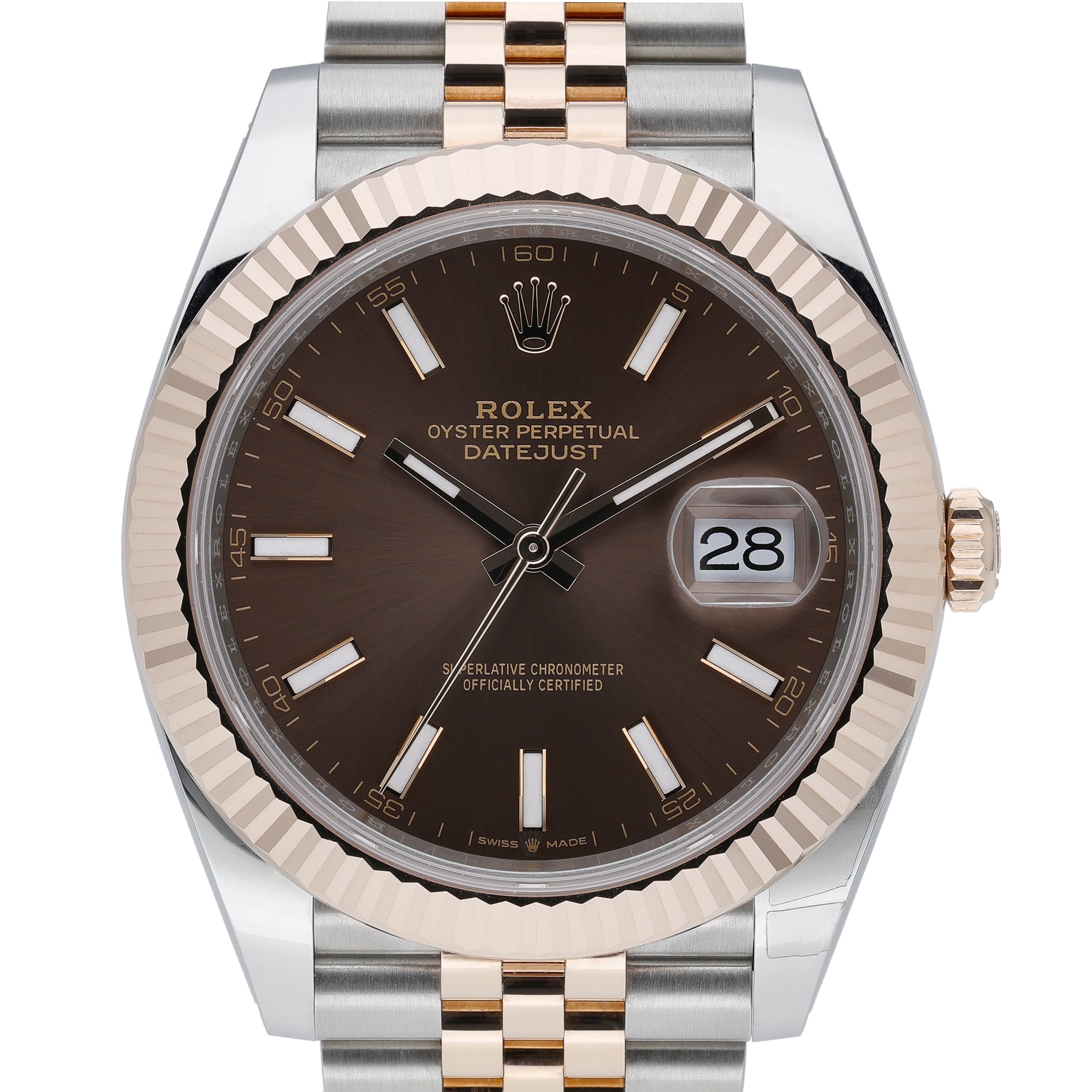 Rolex Datejust 41 126331 Chocolate Dial at Sonning Vintage Watches