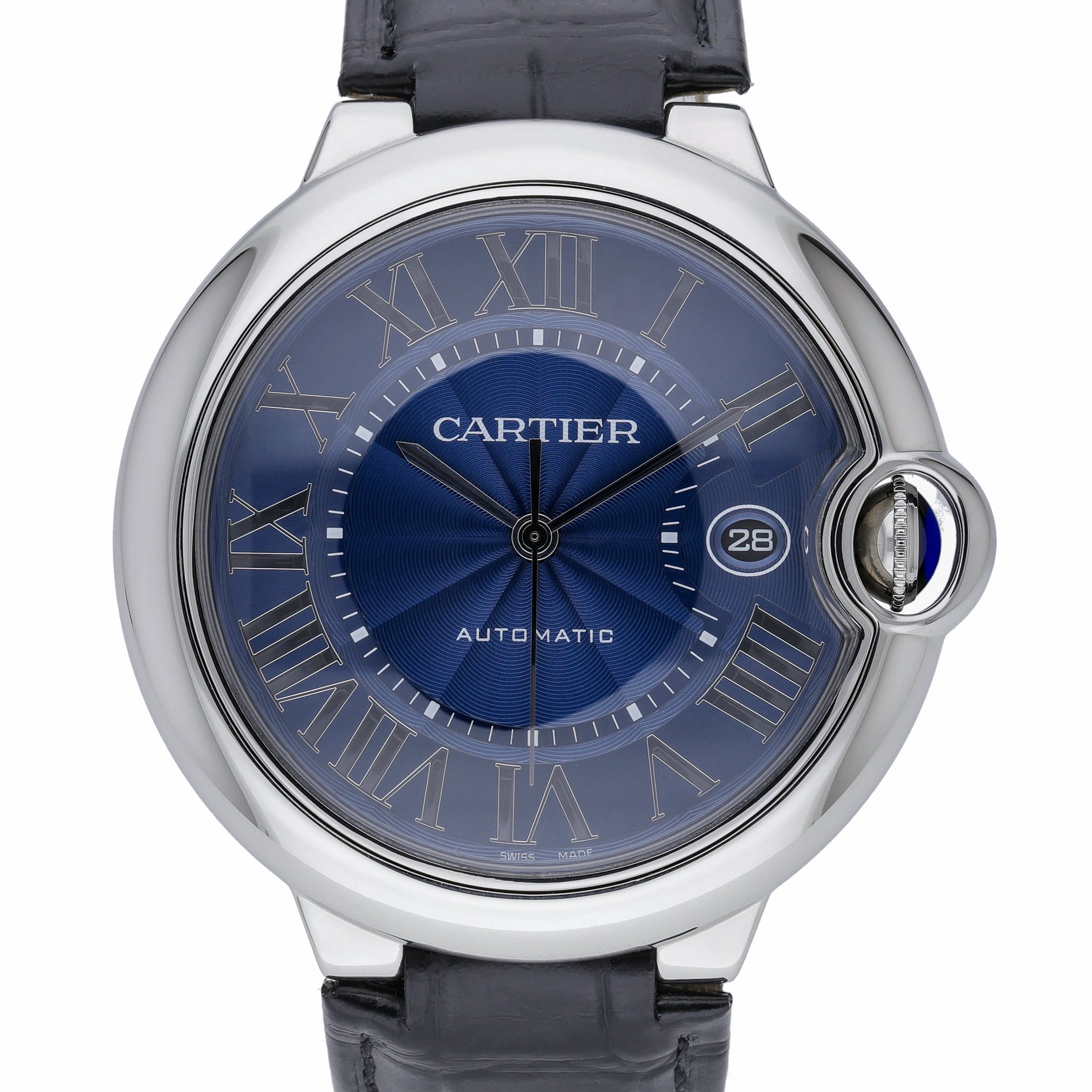 Cartier Ballon Bleu WSBB0025 Blue Dial at Sonning Vintage Watches