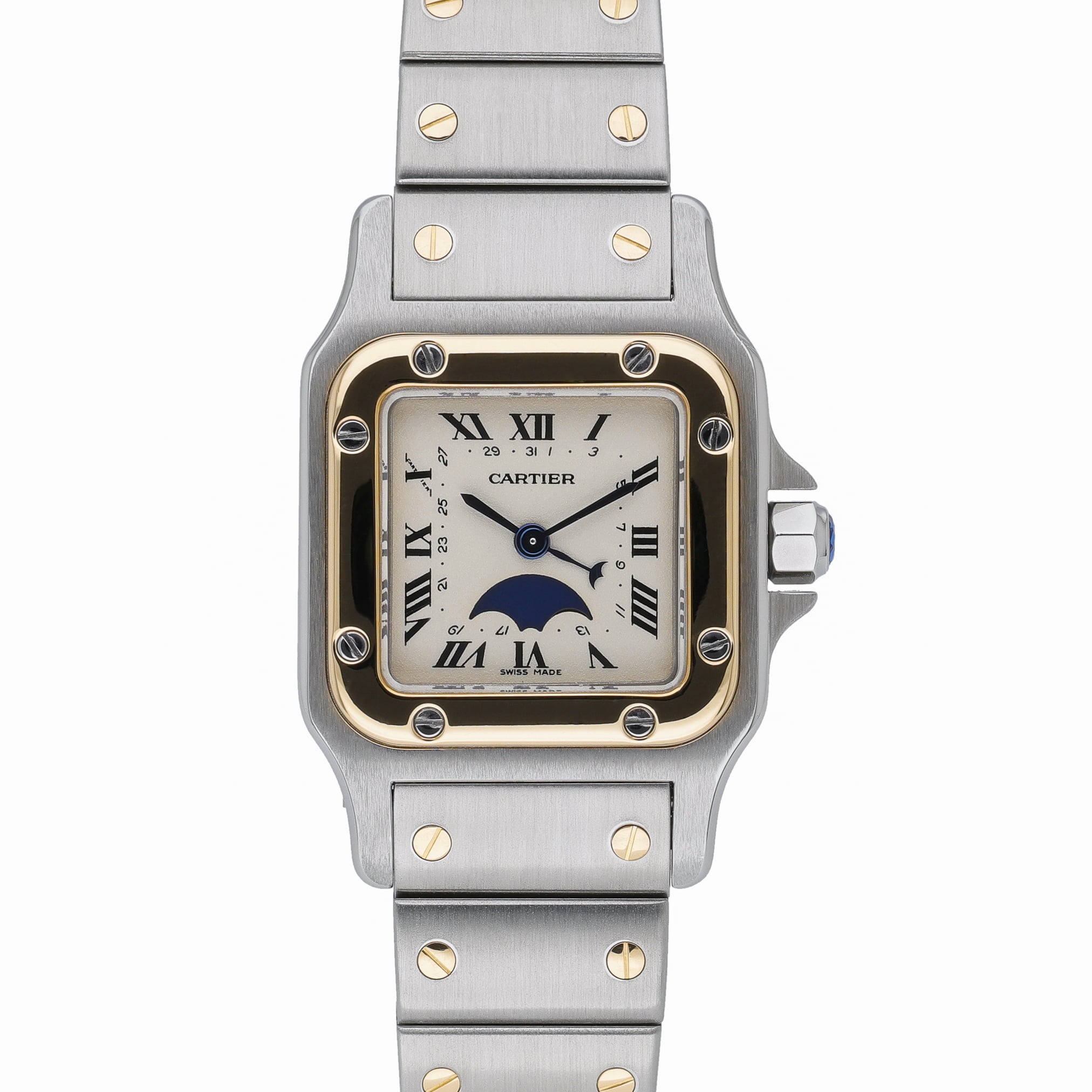 Cartier Santos Galbée 119902 White Dial at Sonning Vintage Watches