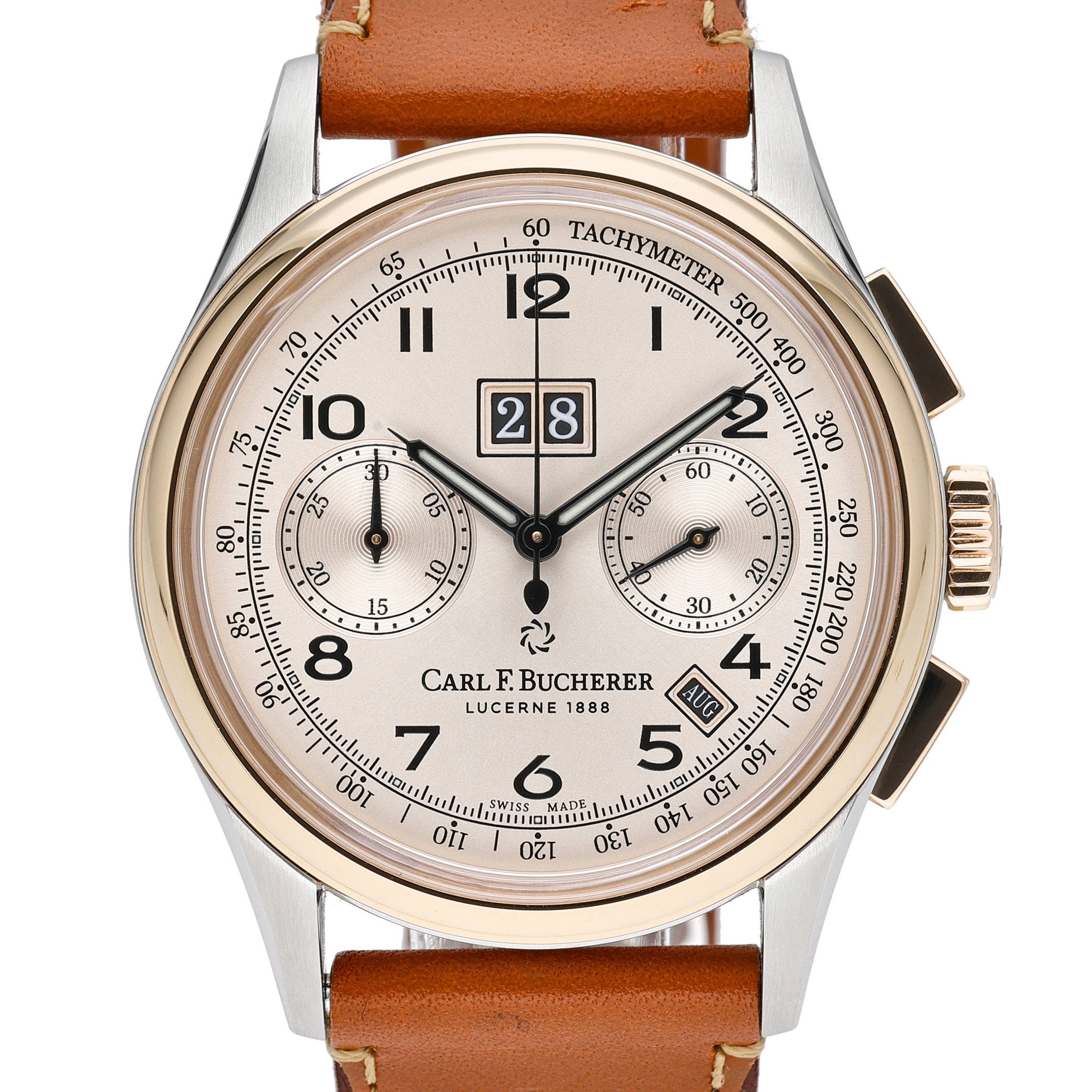 Carl F. Bucherer Heritage Bicompax Annual 41Mm at Sonning Vintage Watches