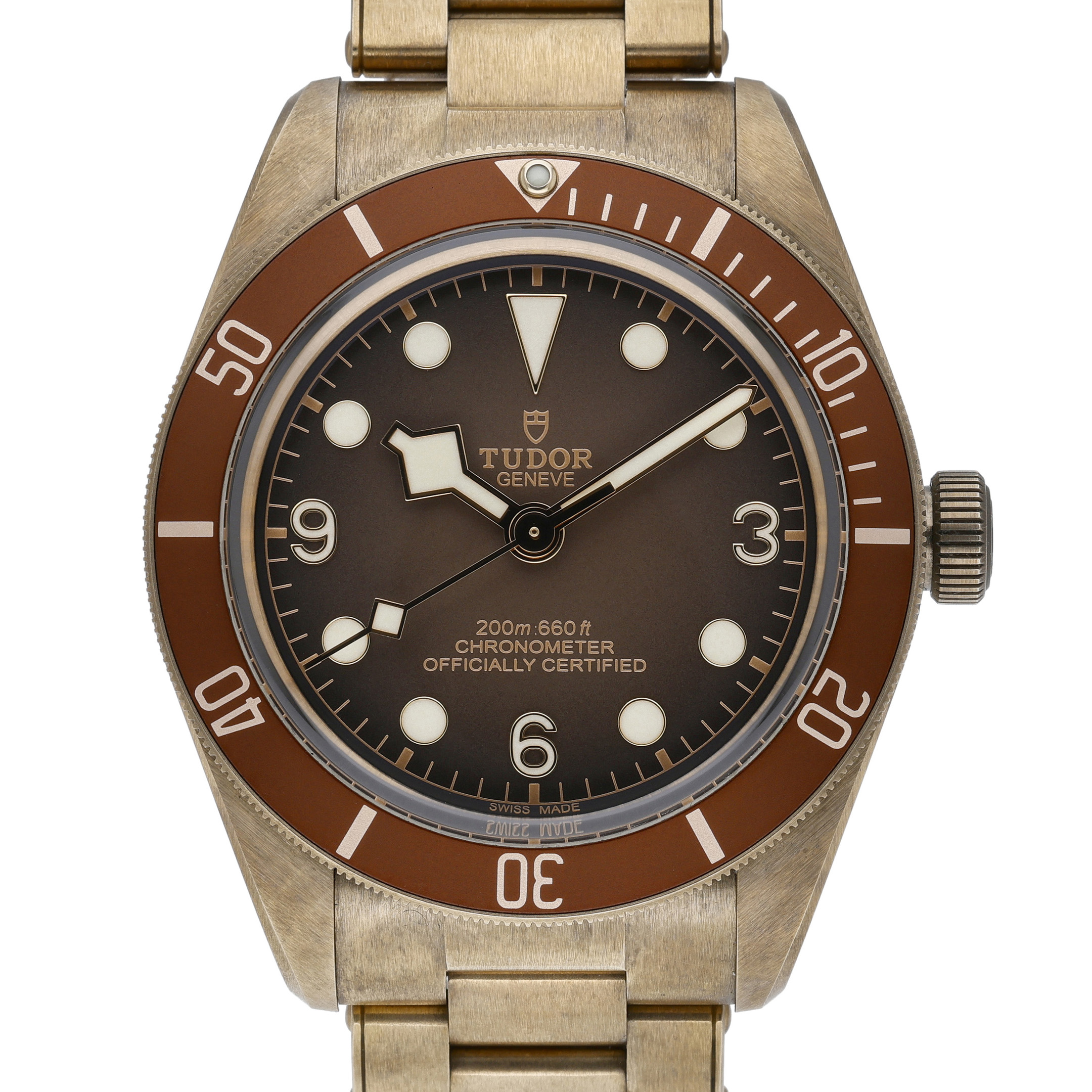 Tudor Black Bay 58 Bronze 79012M Brown Dial at Sonning Vintage Watches