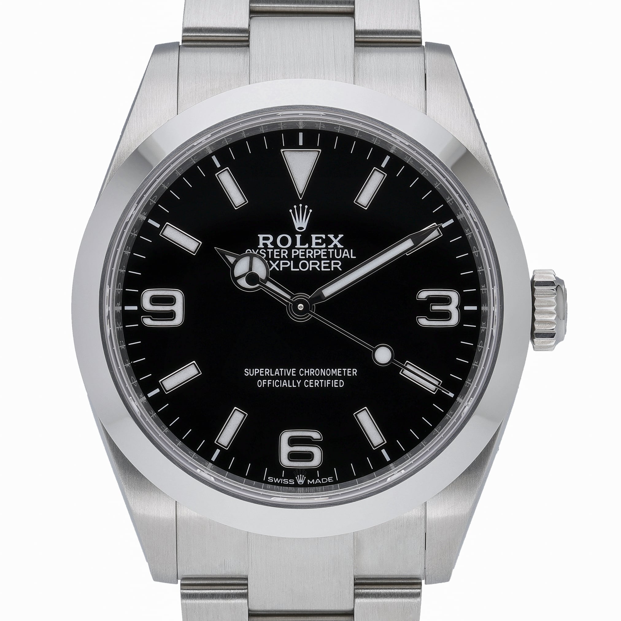 Rolex Explorer 40 224270 Black Dial at Sonning Vintage Watches