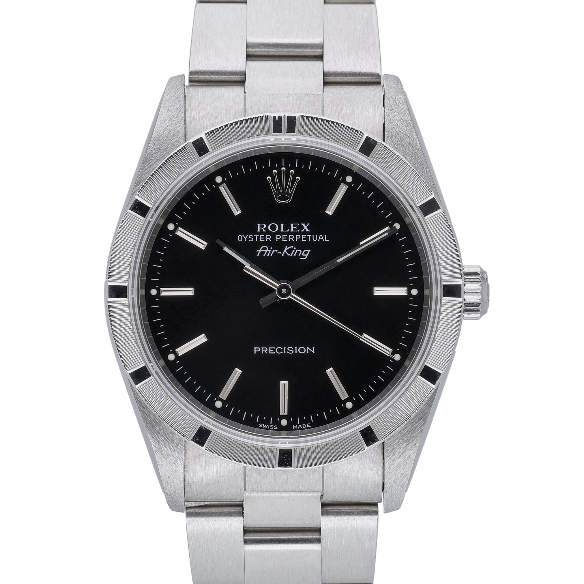 Rolex Air-King 14010 Black Dial at Sonning Vintage Watches