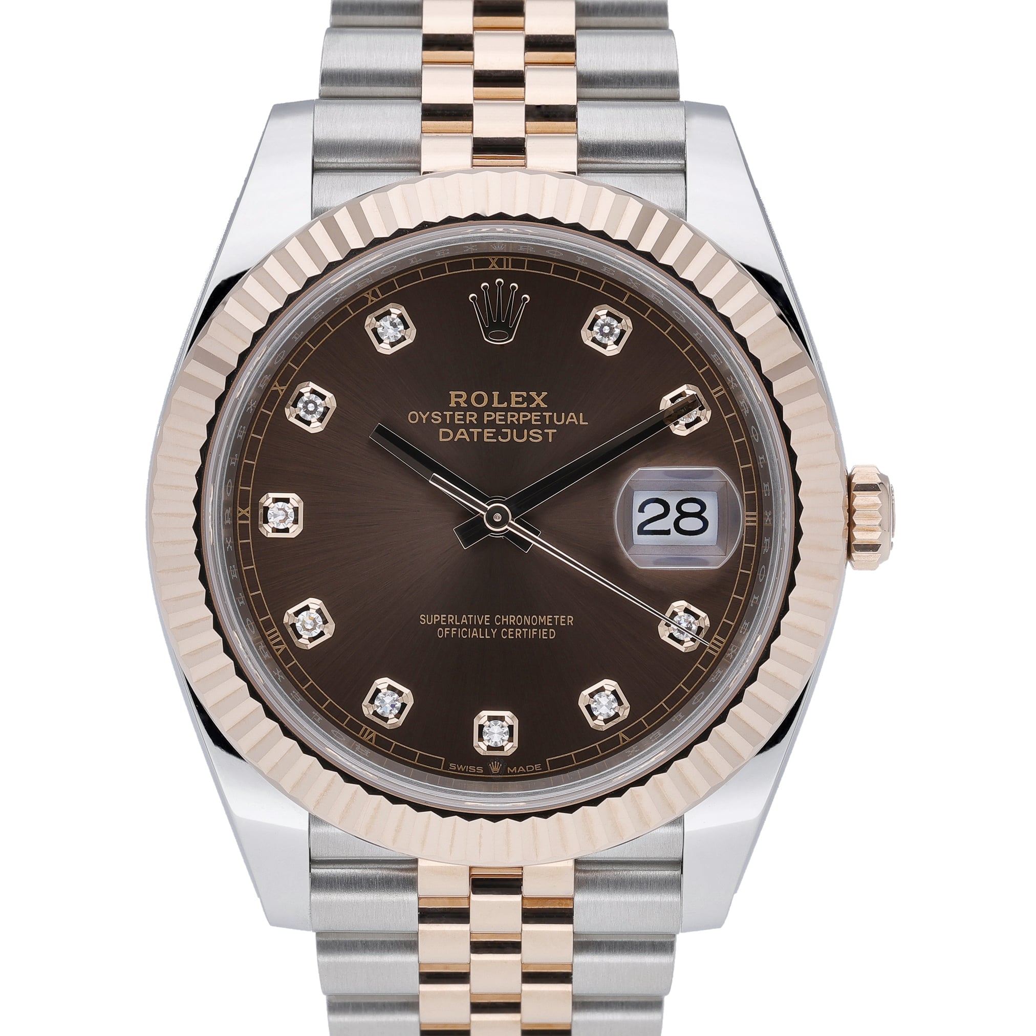 Rolex Datejust 41 126331 Chocolate Dial at Sonning Vintage Watches
