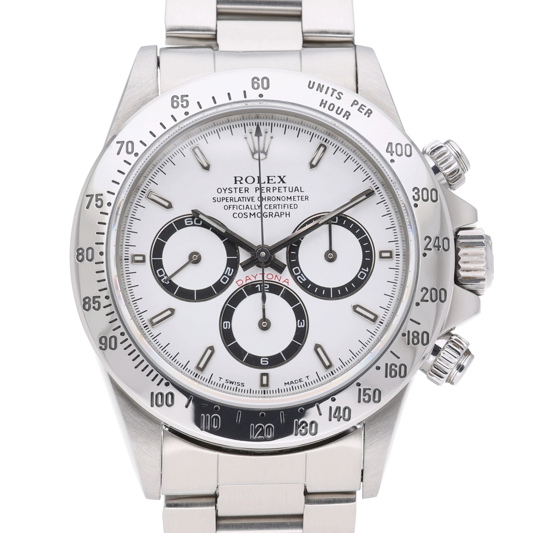Rolex Daytona Zenith 16520 White Dial at Sonning Vintage Watches