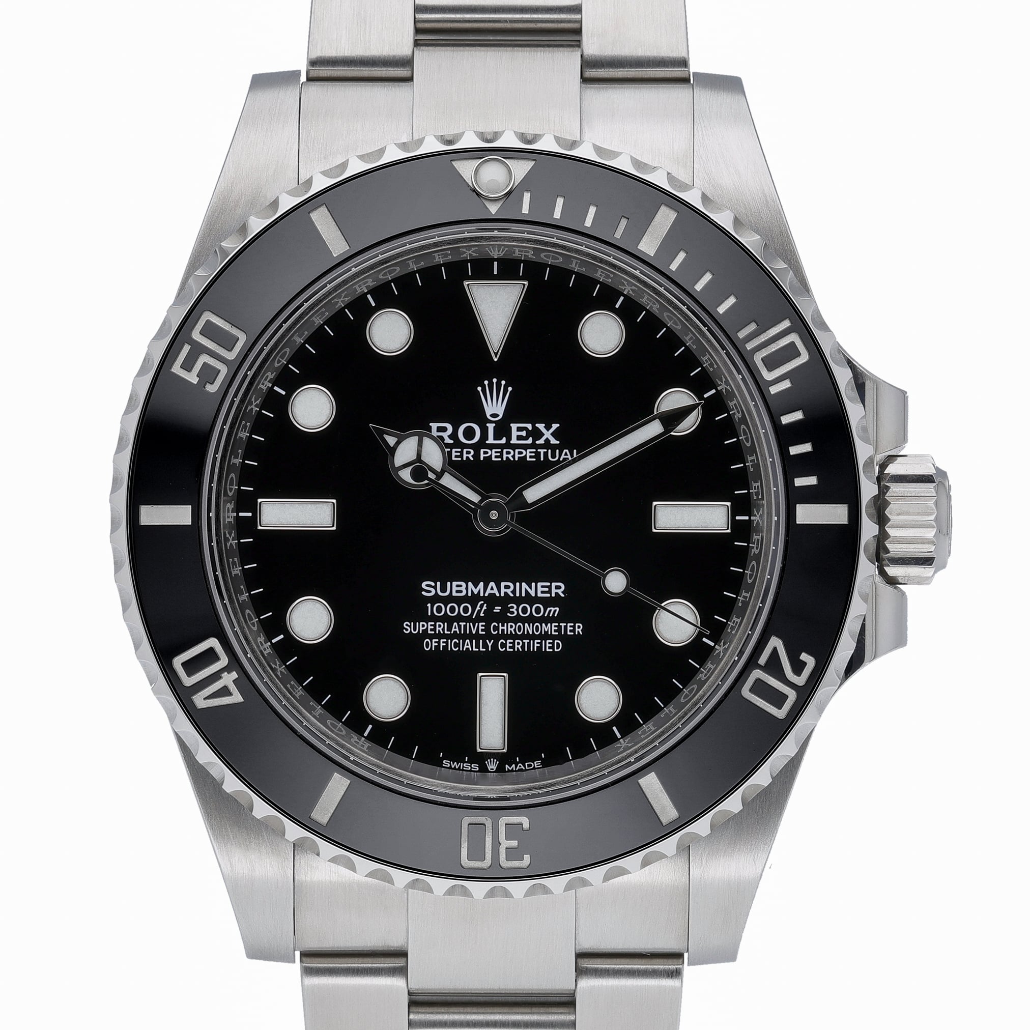Rolex Submariner  124060 Black Dial at Sonning Vintage Watches