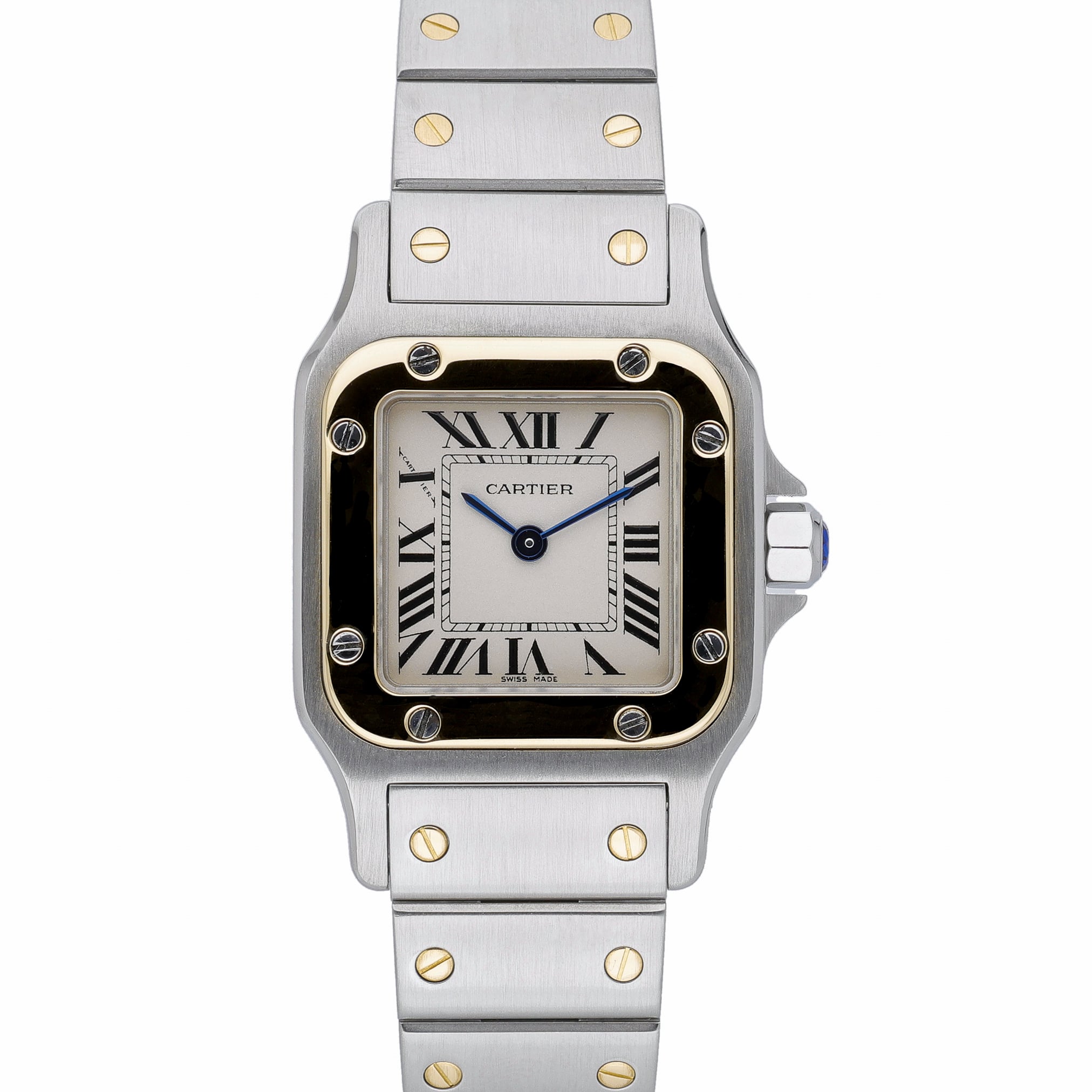 Cartier Santos 1567 White Dial at Sonning Vintage Watches