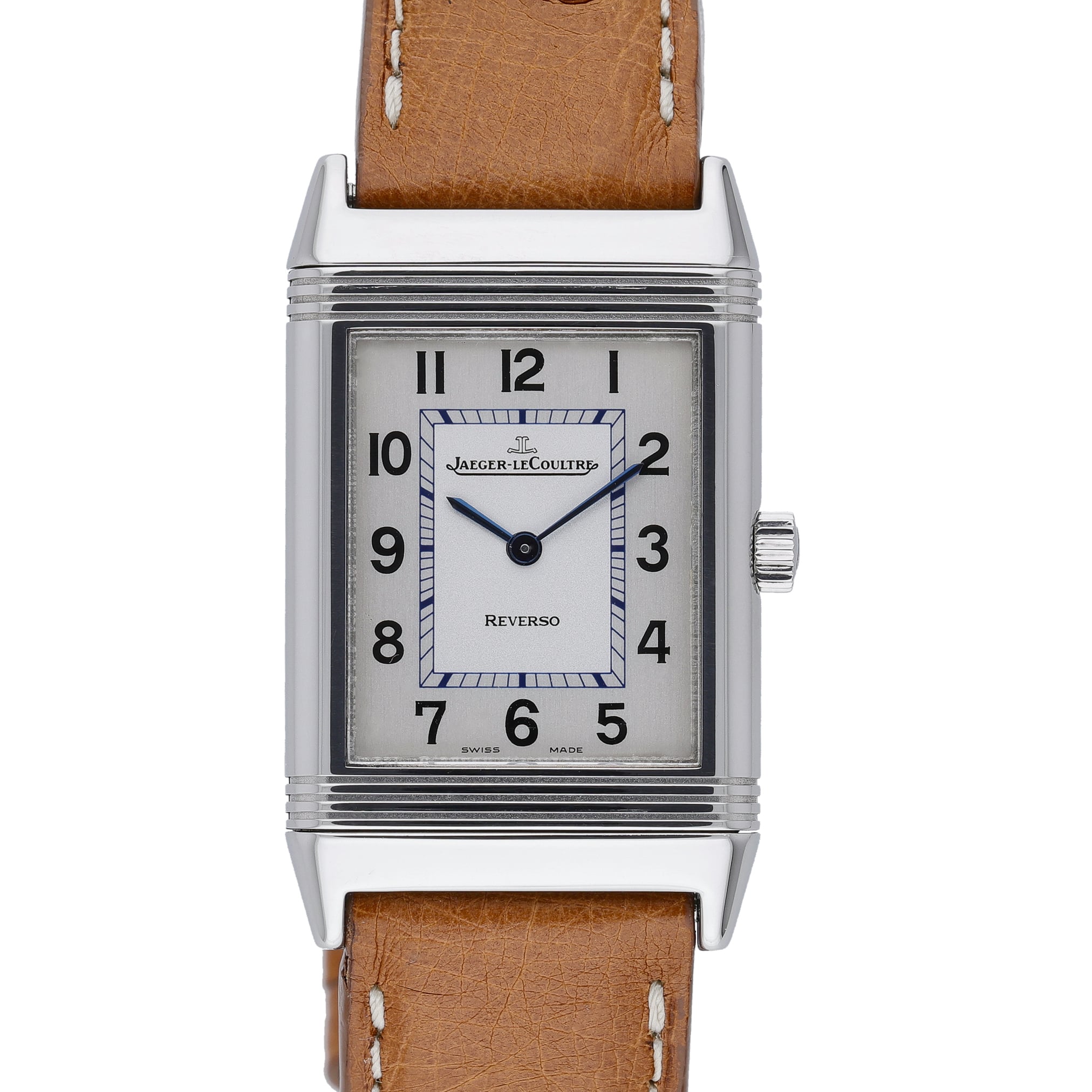 Jaeger-Lecoultre Reverso Classique 252.8. 47 Silver Dial at Sonning Vintage Watches