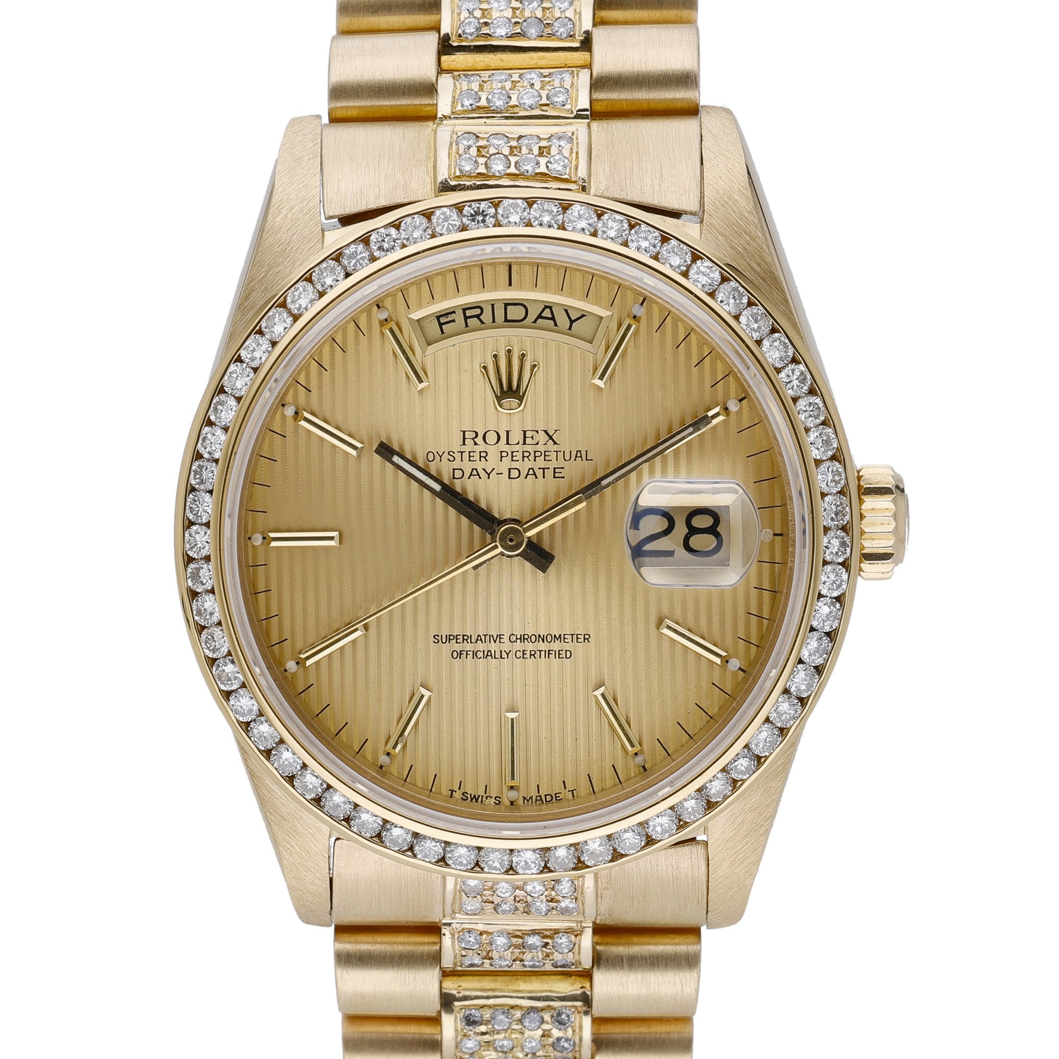 Rolex Day-Date 18038 Champagne Dial at Sonning Vintage Watches