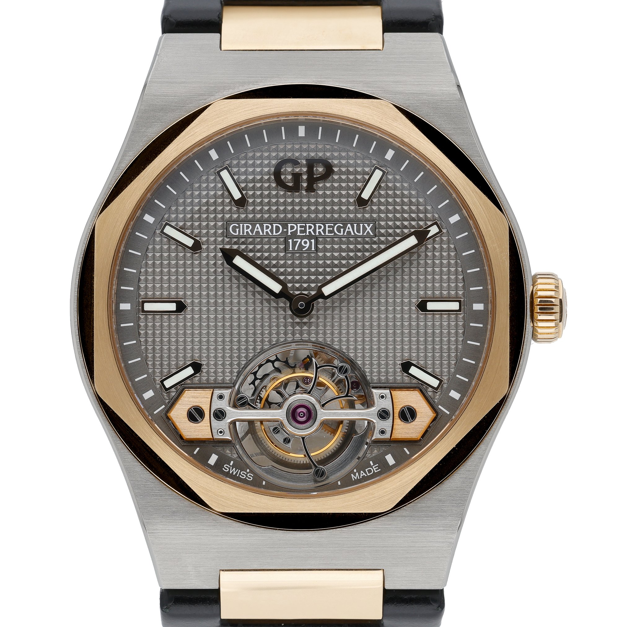 Girard Perregaux Laureato Tourbillon at Sonning Vintage Watches